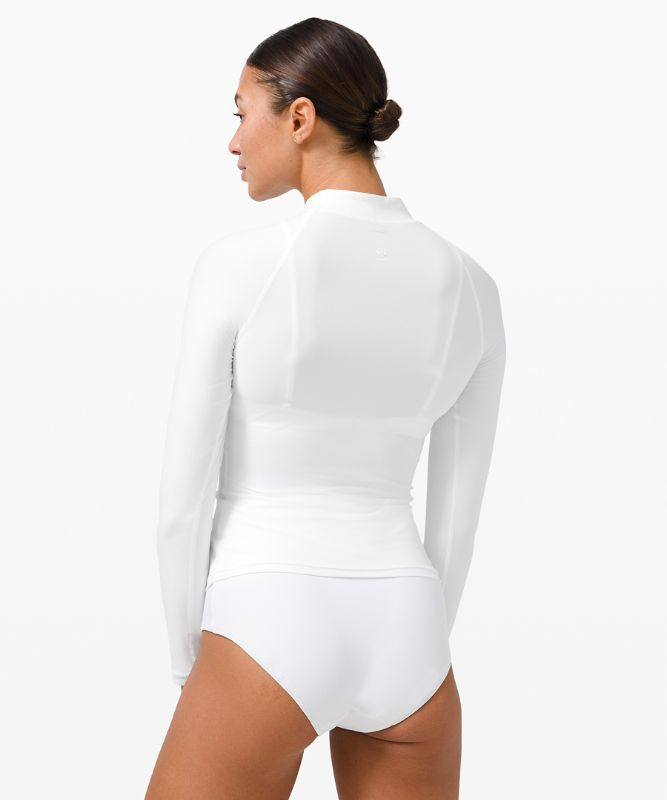 Lululemon Badedrakter Dame Hvite | 04896-KSVP