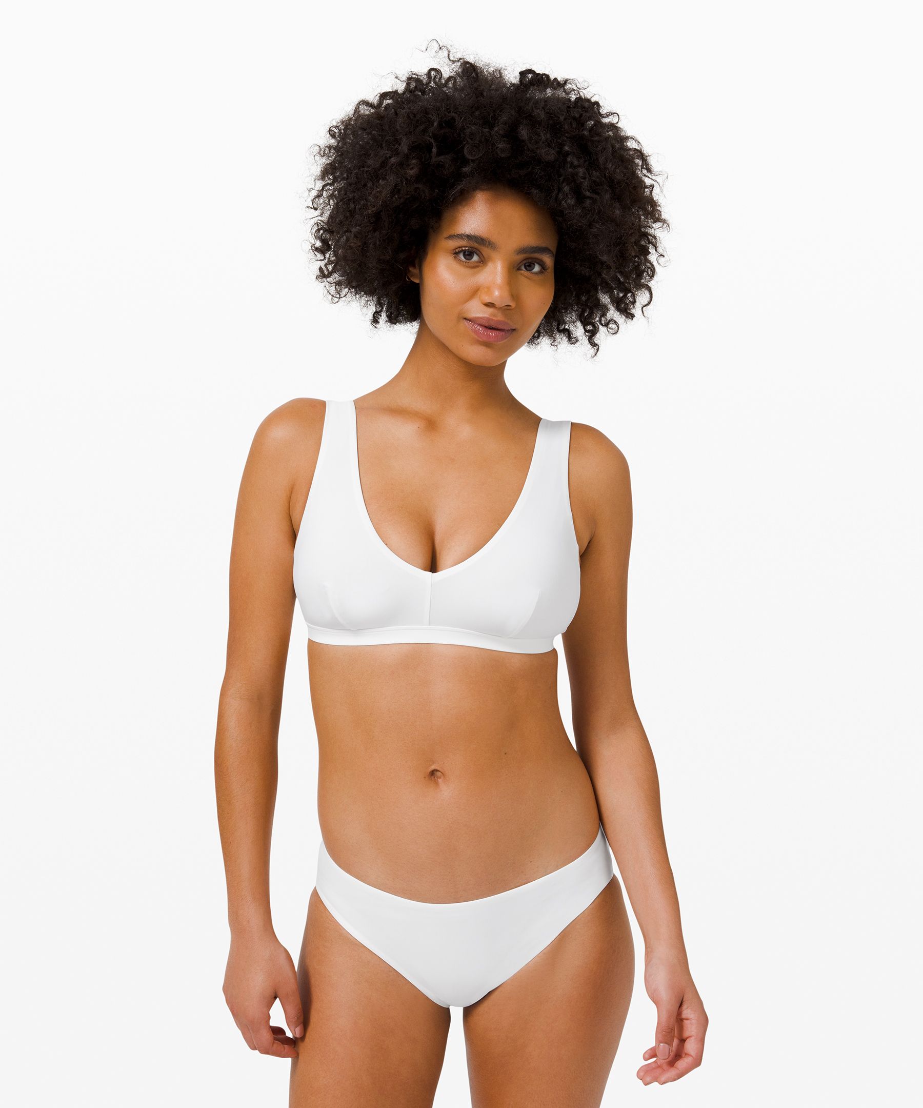 Lululemon Badedrakter Dame Hvite | 28037-XMFA
