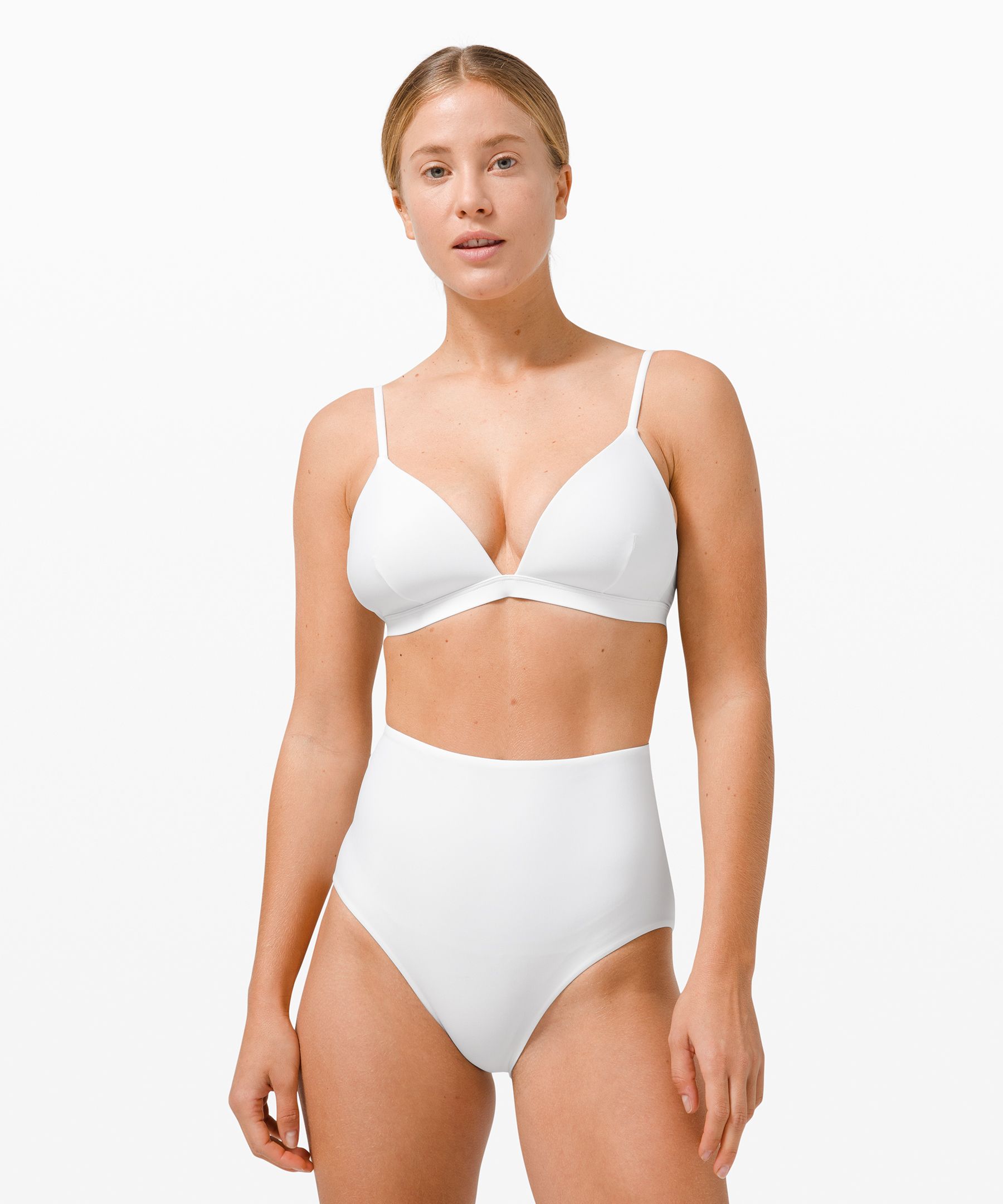 Lululemon Badedrakter Dame Hvite | 79120-IDXT