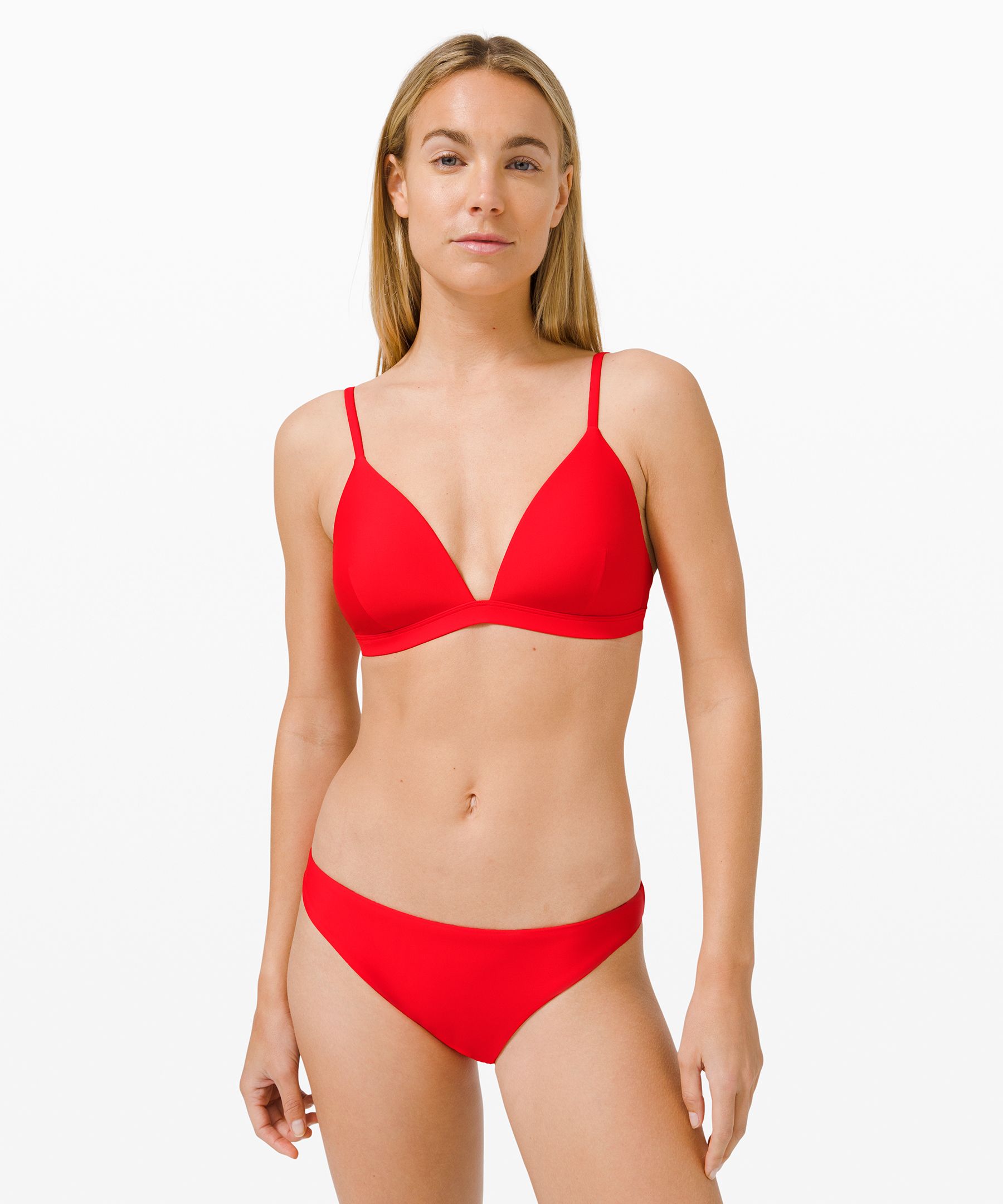 Lululemon Badedrakter Dame Rød | 06819-BTJA