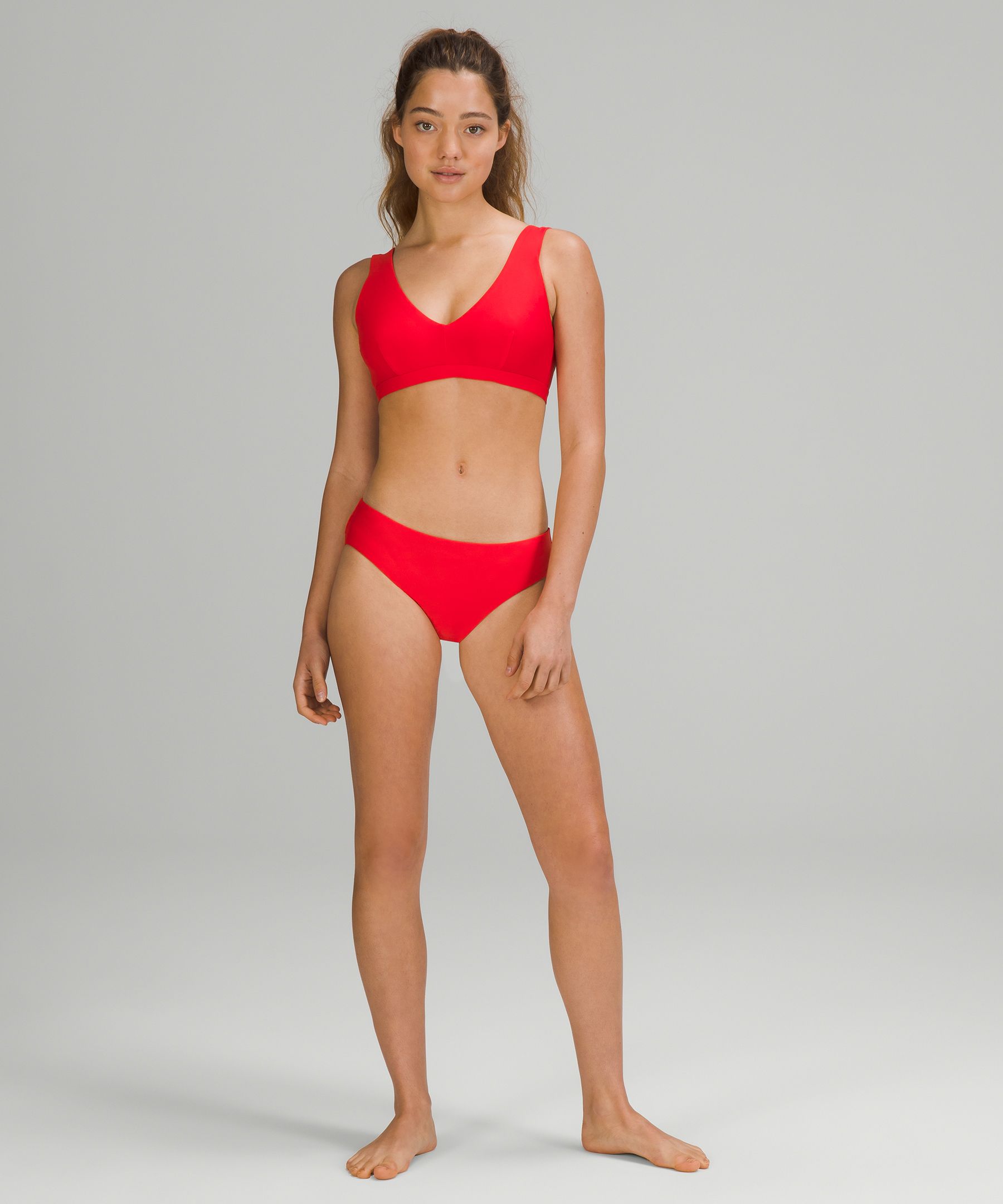 Lululemon Badedrakter Dame Rød | 67253-ABLC