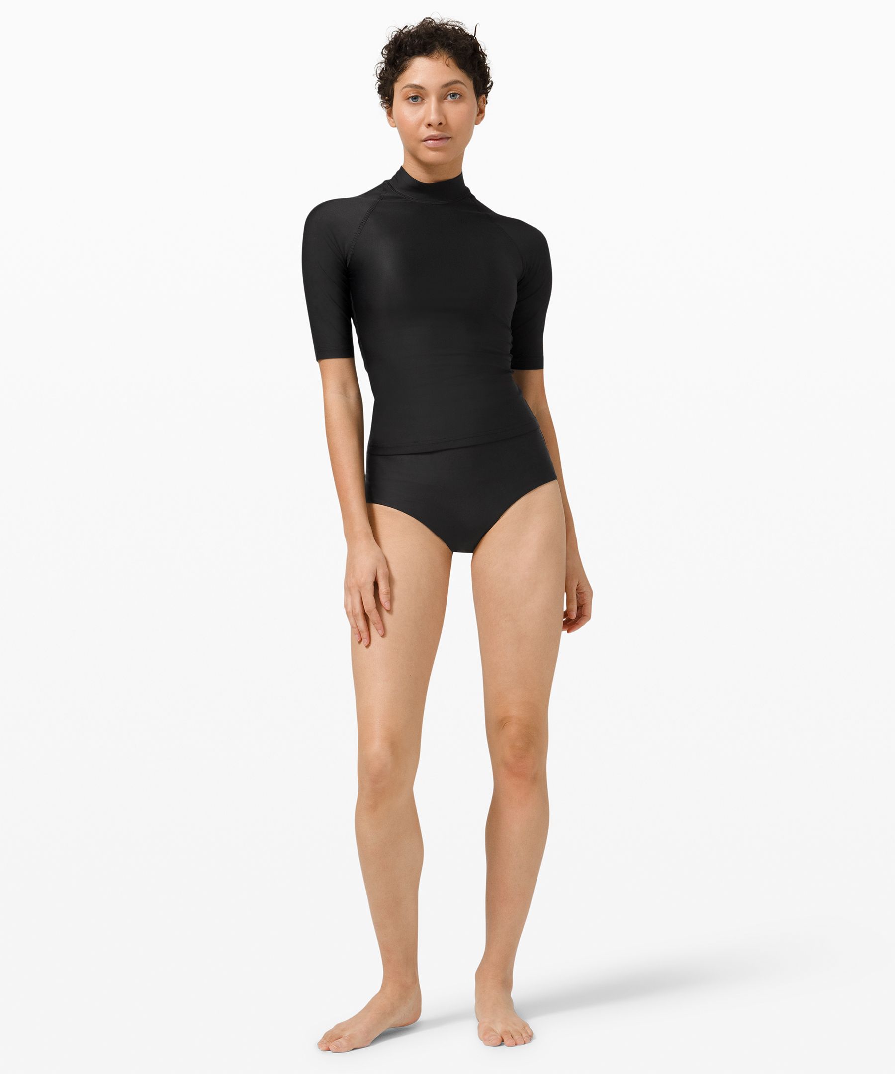 Lululemon Badedrakter Dame Svarte | 03896-UDGN