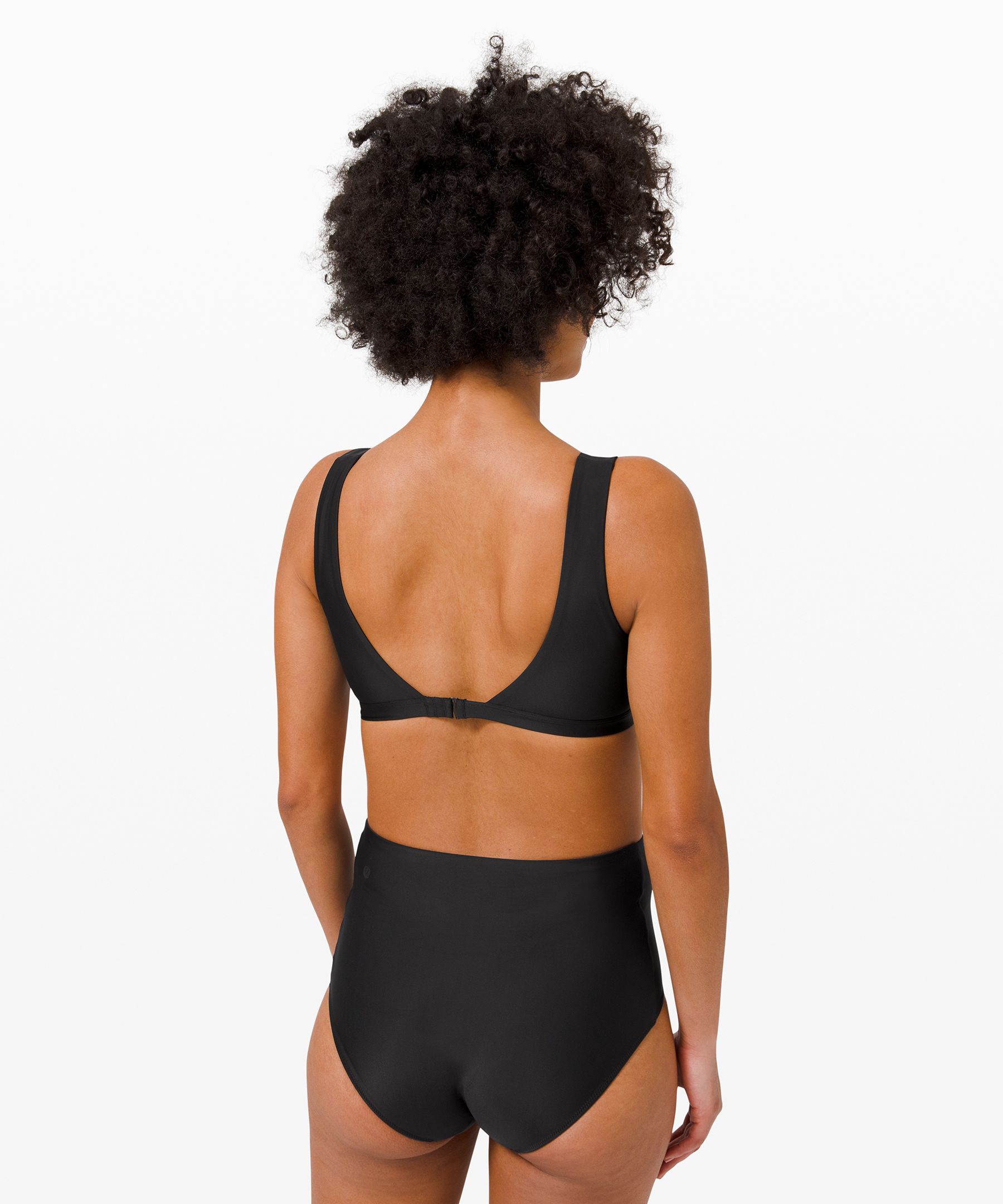 Lululemon Badedrakter Dame Svarte | 15308-YVCF