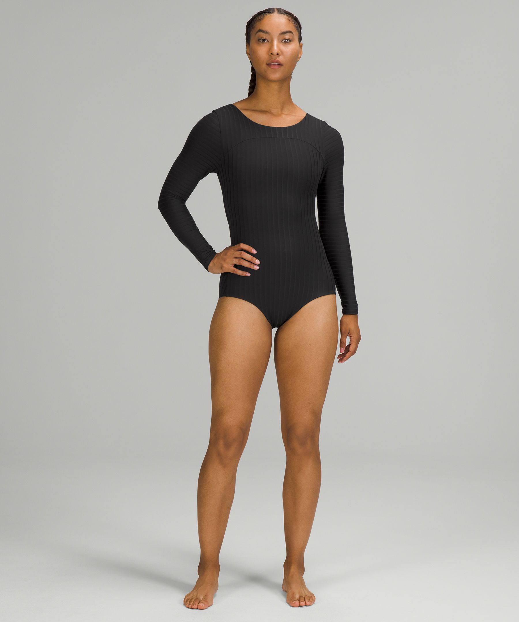 Lululemon Badedrakter Dame Svarte | 18692-PCBM