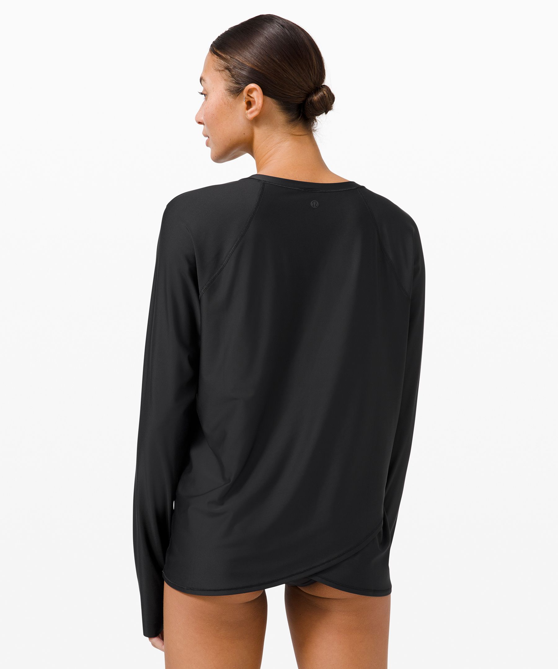 Lululemon Badedrakter Dame Svarte | 42986-SMEK