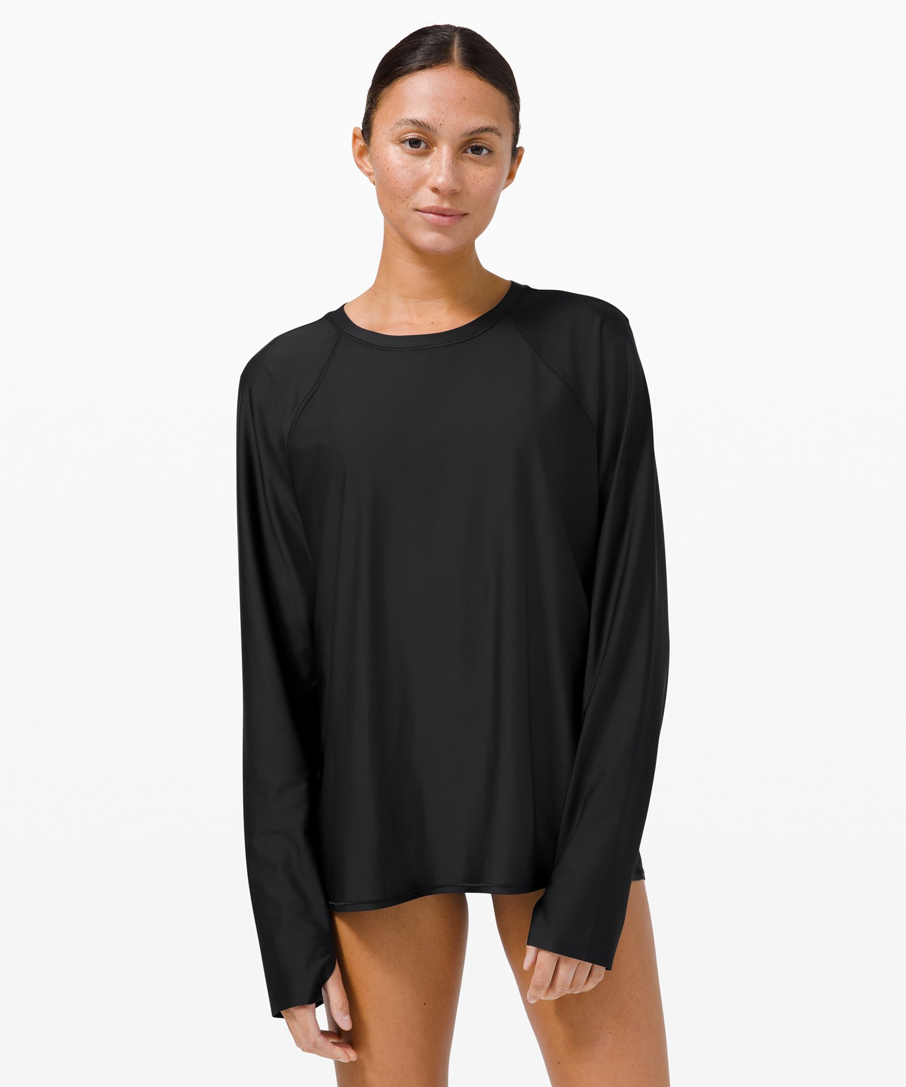 Lululemon Badedrakter Dame Svarte | 42986-SMEK