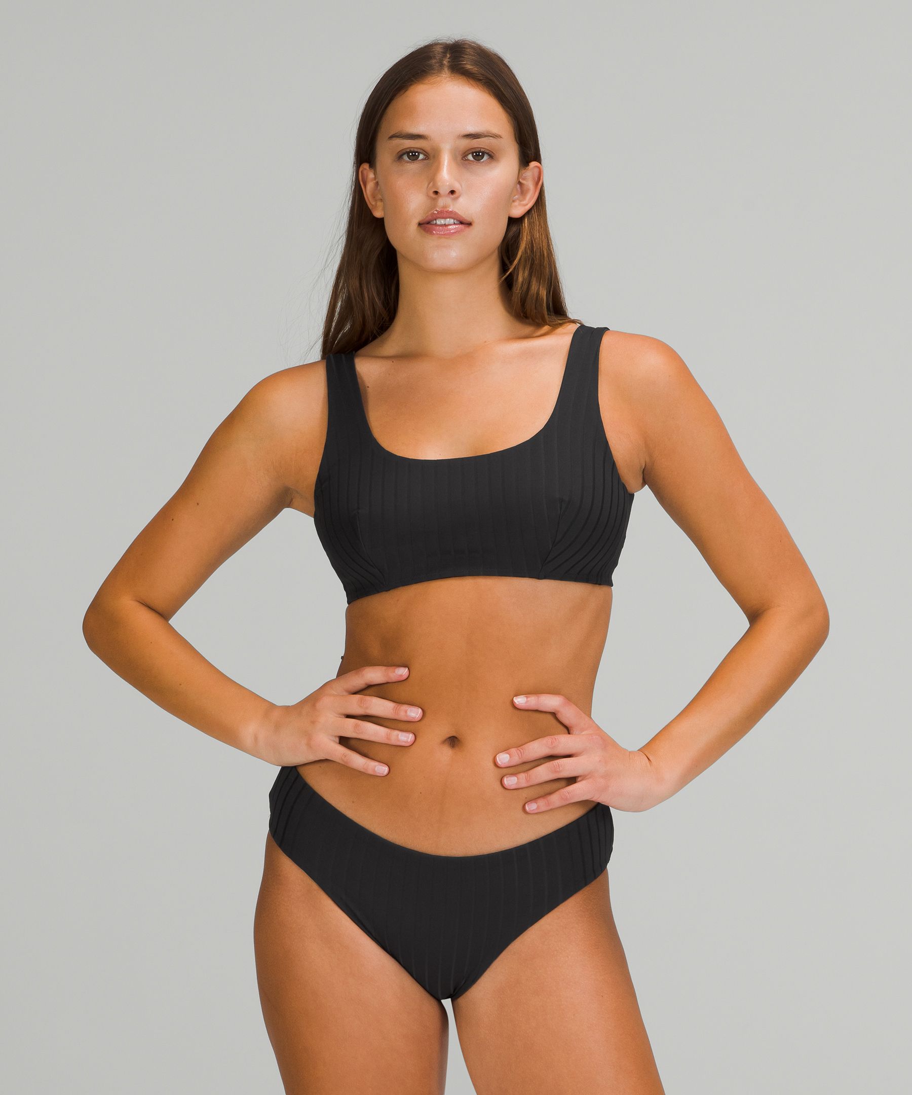 Lululemon Badedrakter Dame Svarte | 48167-YONB