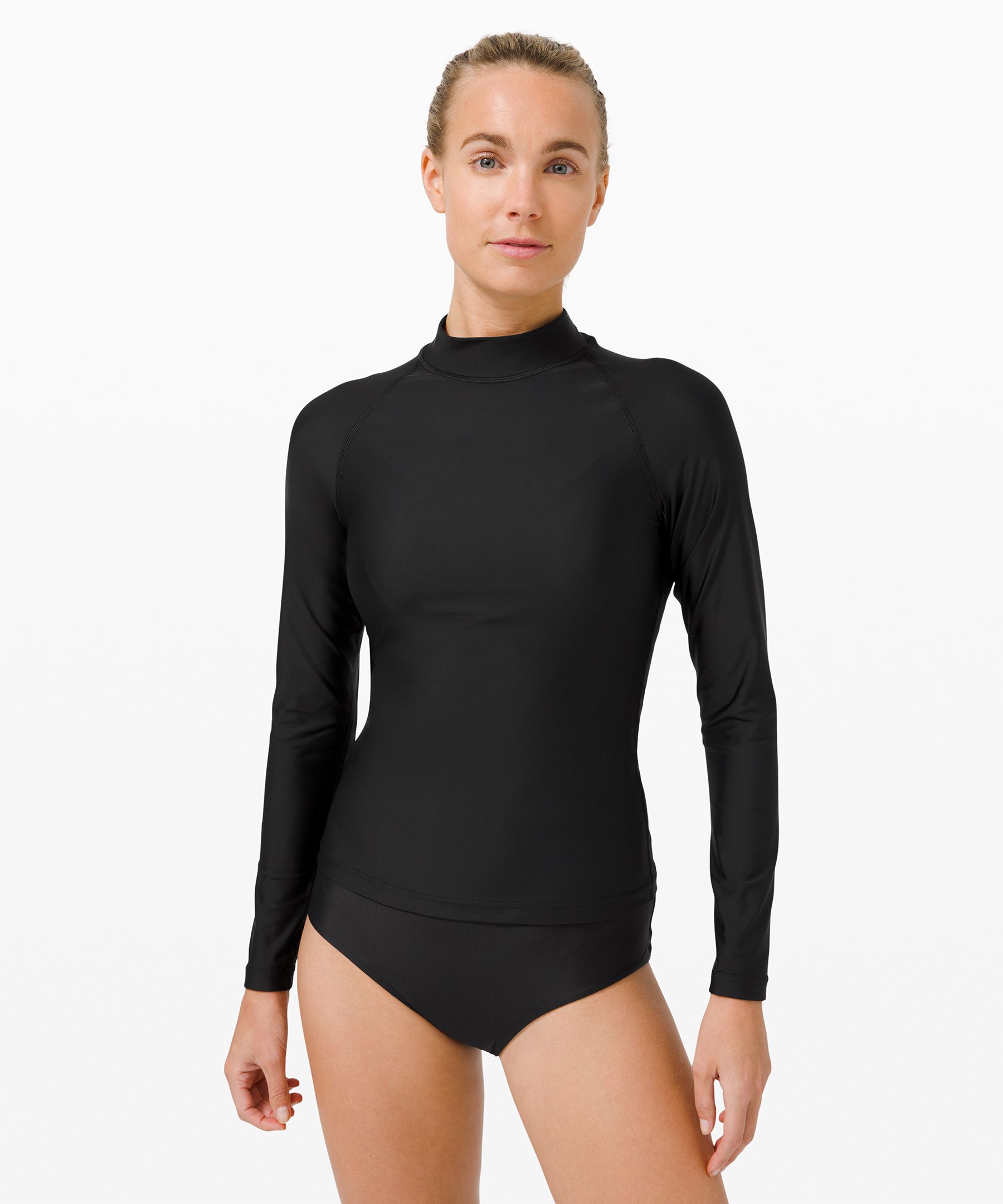 Lululemon Badedrakter Dame Svarte | 60385-BDNV