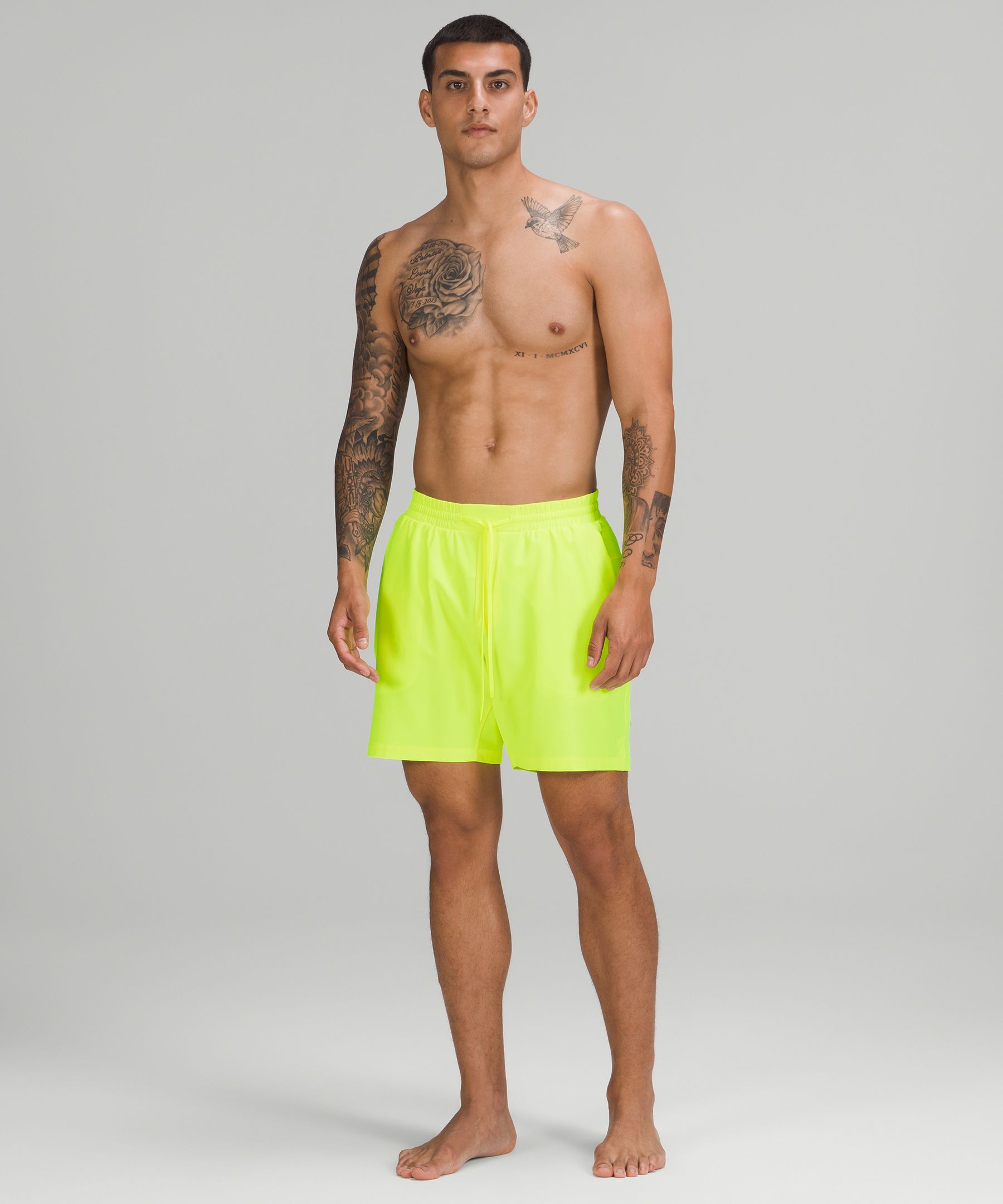 Lululemon Badetøy Herre Gul | 05618-JRFS