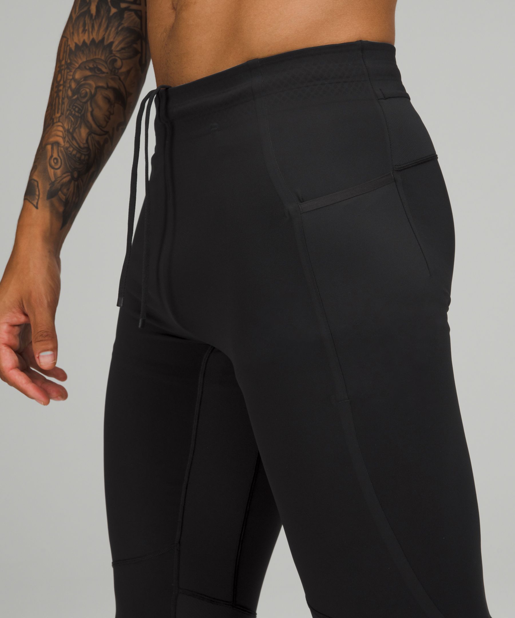 Lululemon Bukse Herre Svarte | 78269-AMSD