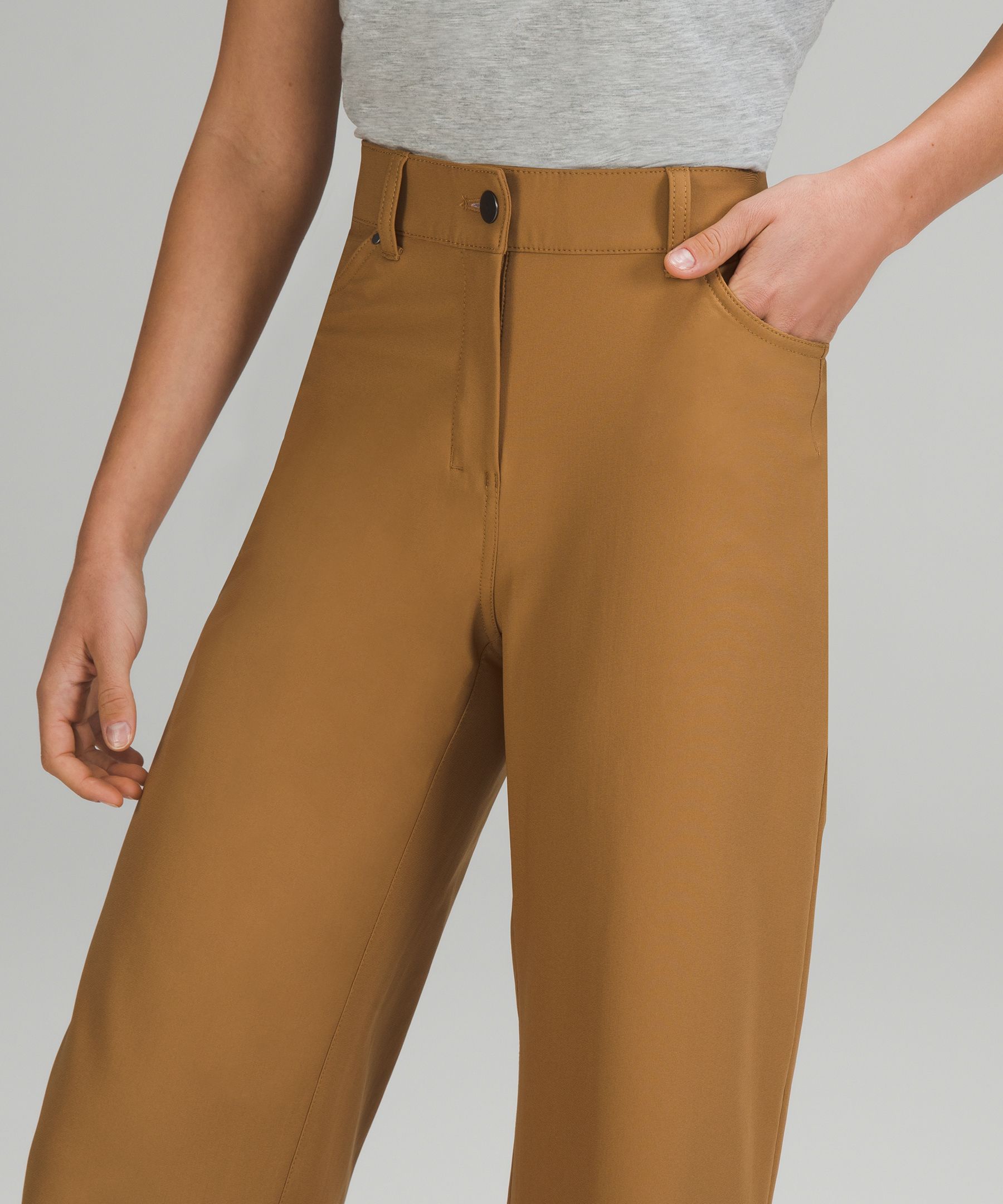 Lululemon Bukser Dame Beige | 56429-TSXP