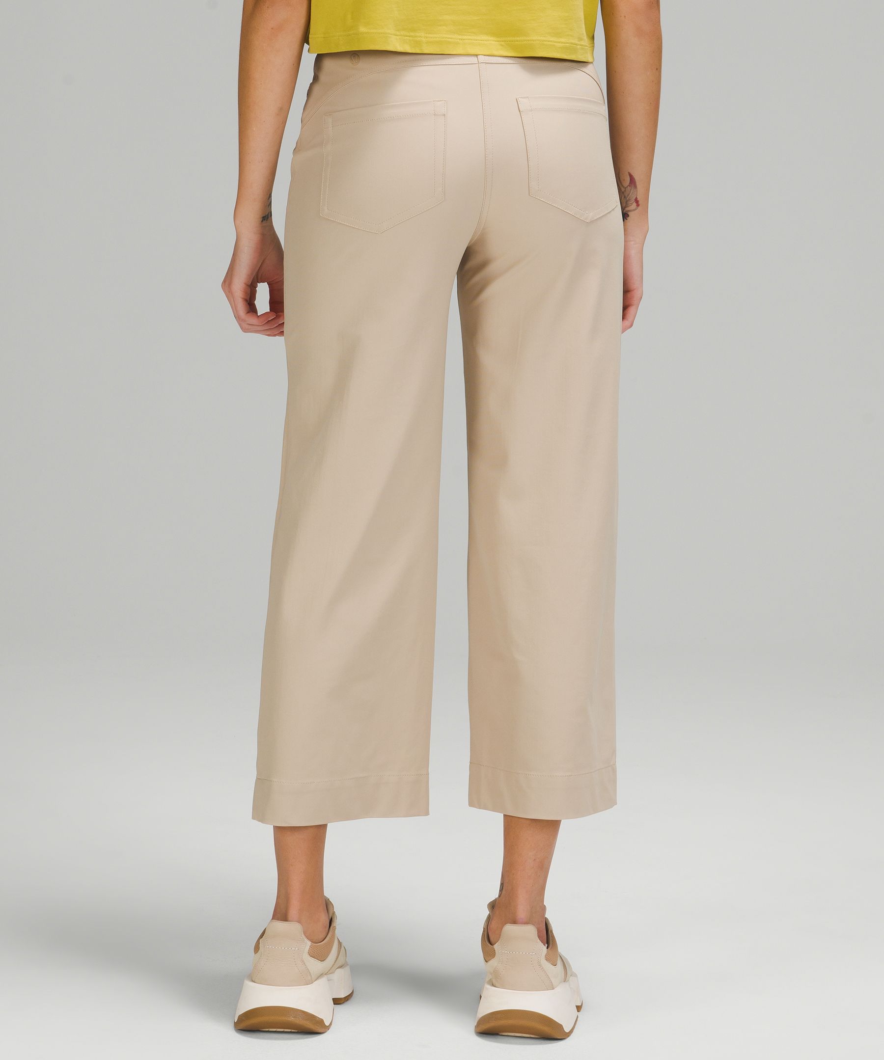 Lululemon Bukser Dame Beige | 60145-ILQU