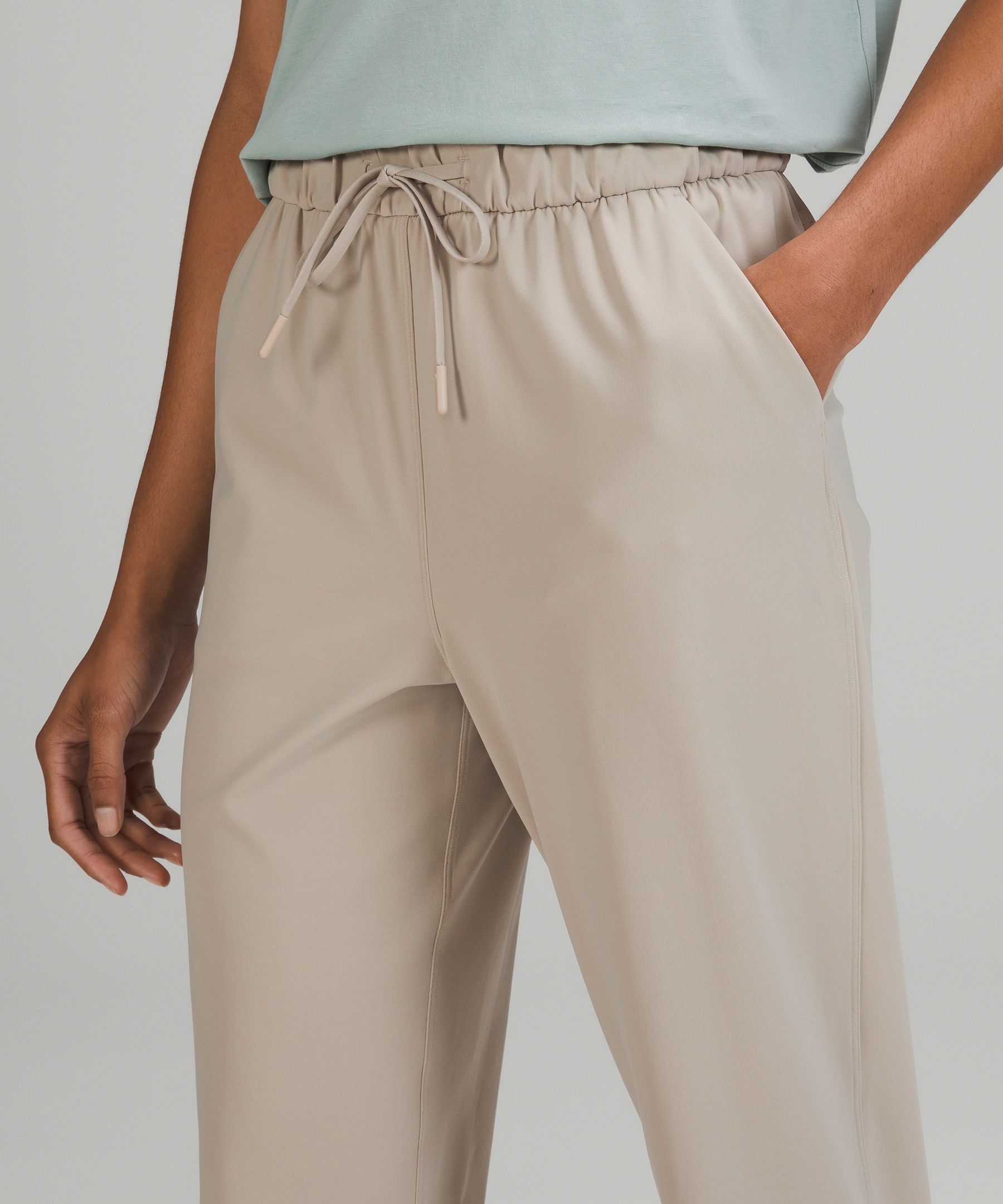 Lululemon Bukser Dame Beige | 81307-JEFI
