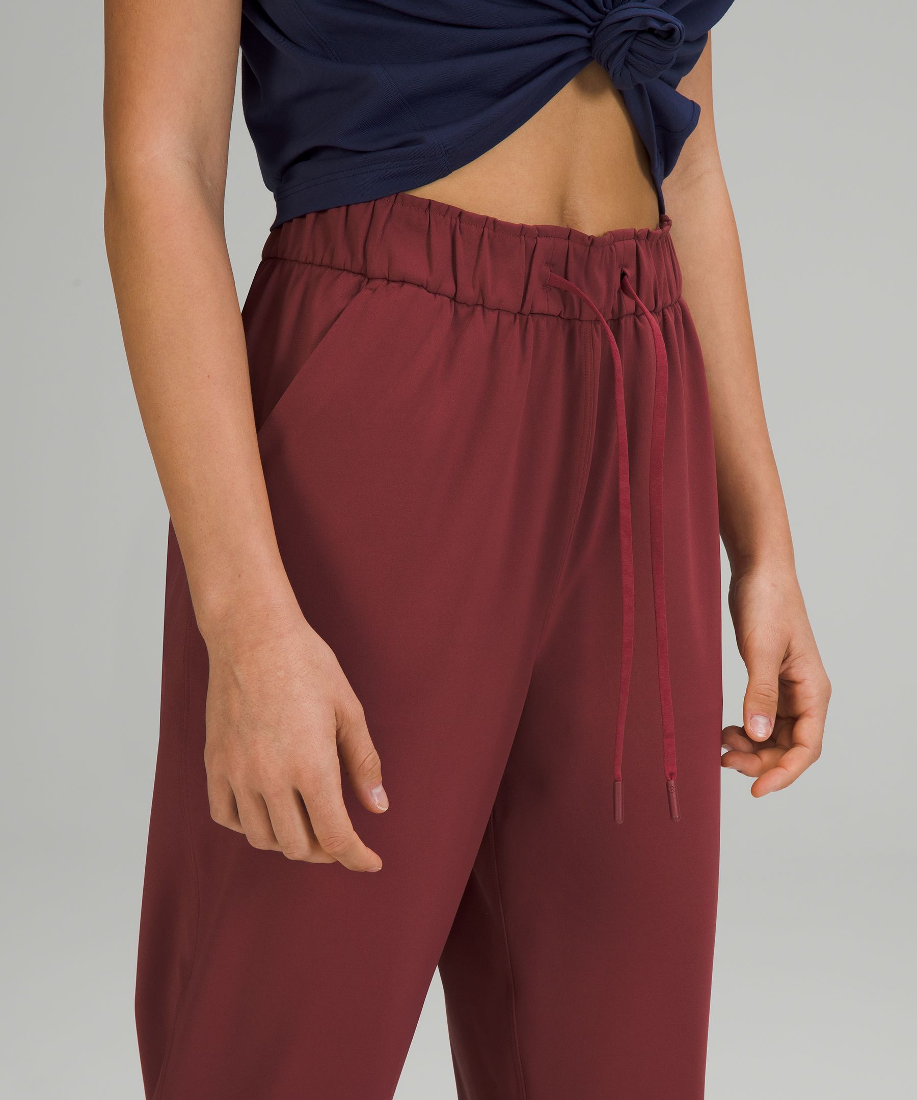 Lululemon Bukser Dame Burgunder | 20387-FCDX