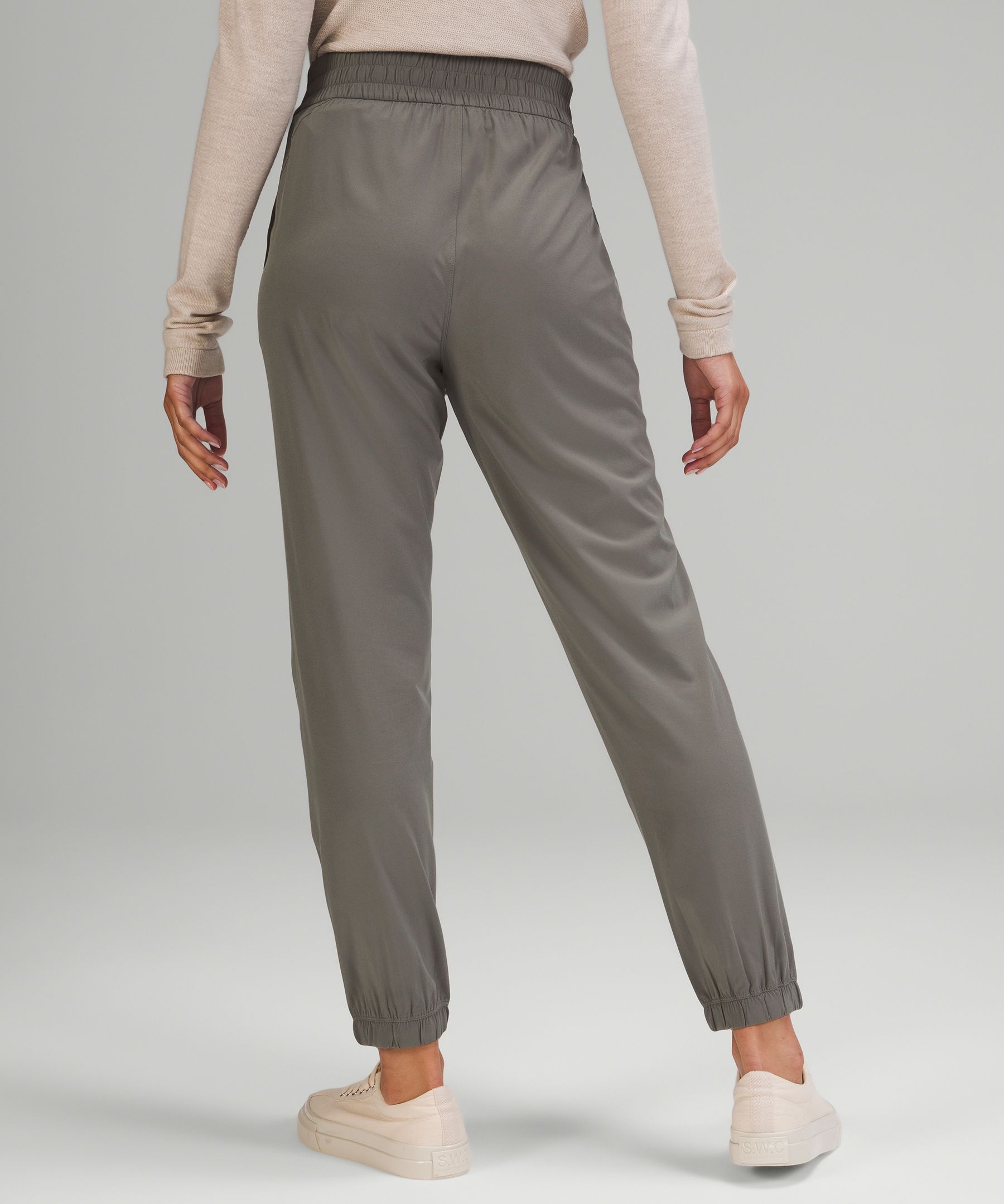 Lululemon Bukser Dame Grå Olivengrønne | 14796-ZRNL