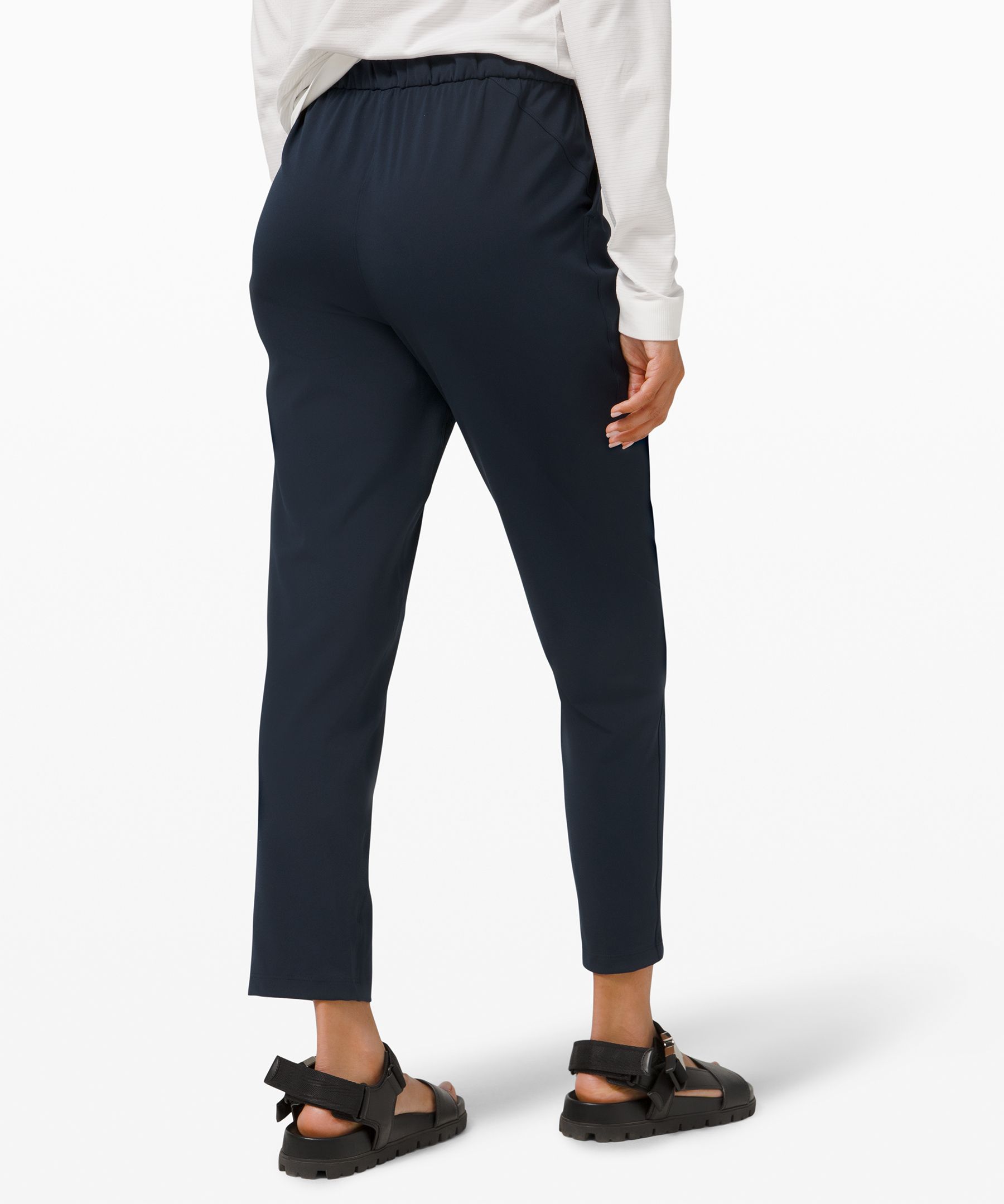 Lululemon Bukser Dame Marineblå | 64879-OPCL