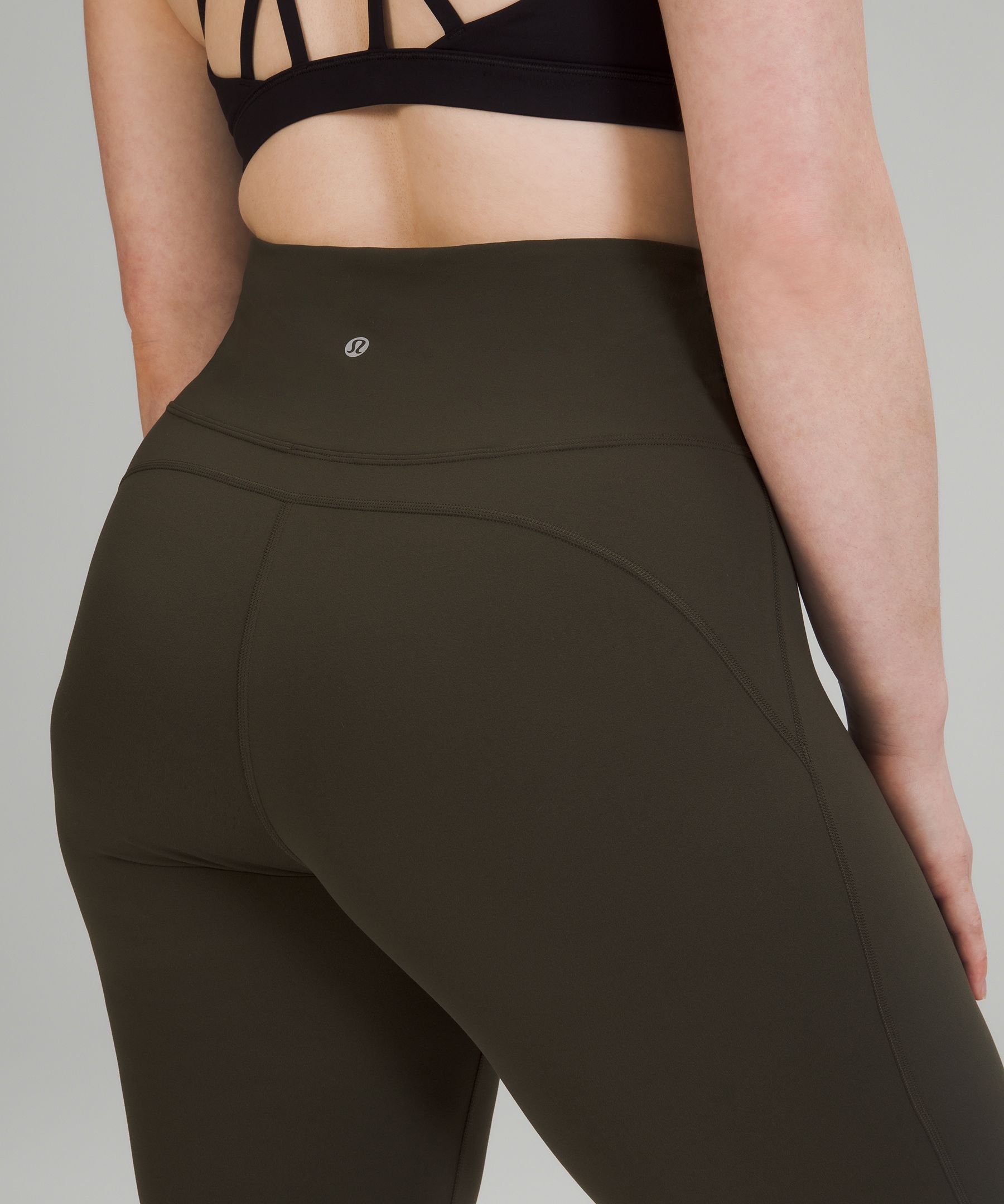 Lululemon Bukser Dame Mørke Olivengrønne | 32578-ZUKO