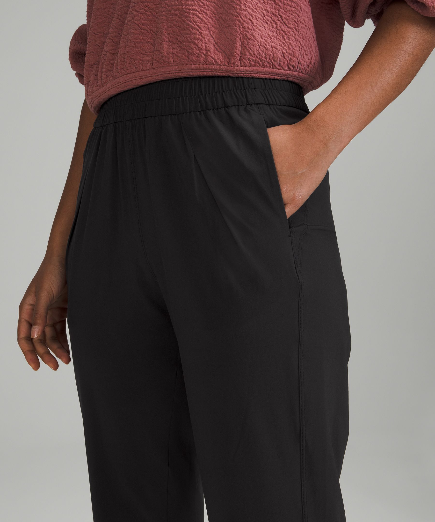 Lululemon Bukser Dame Svarte | 58496-EJNG