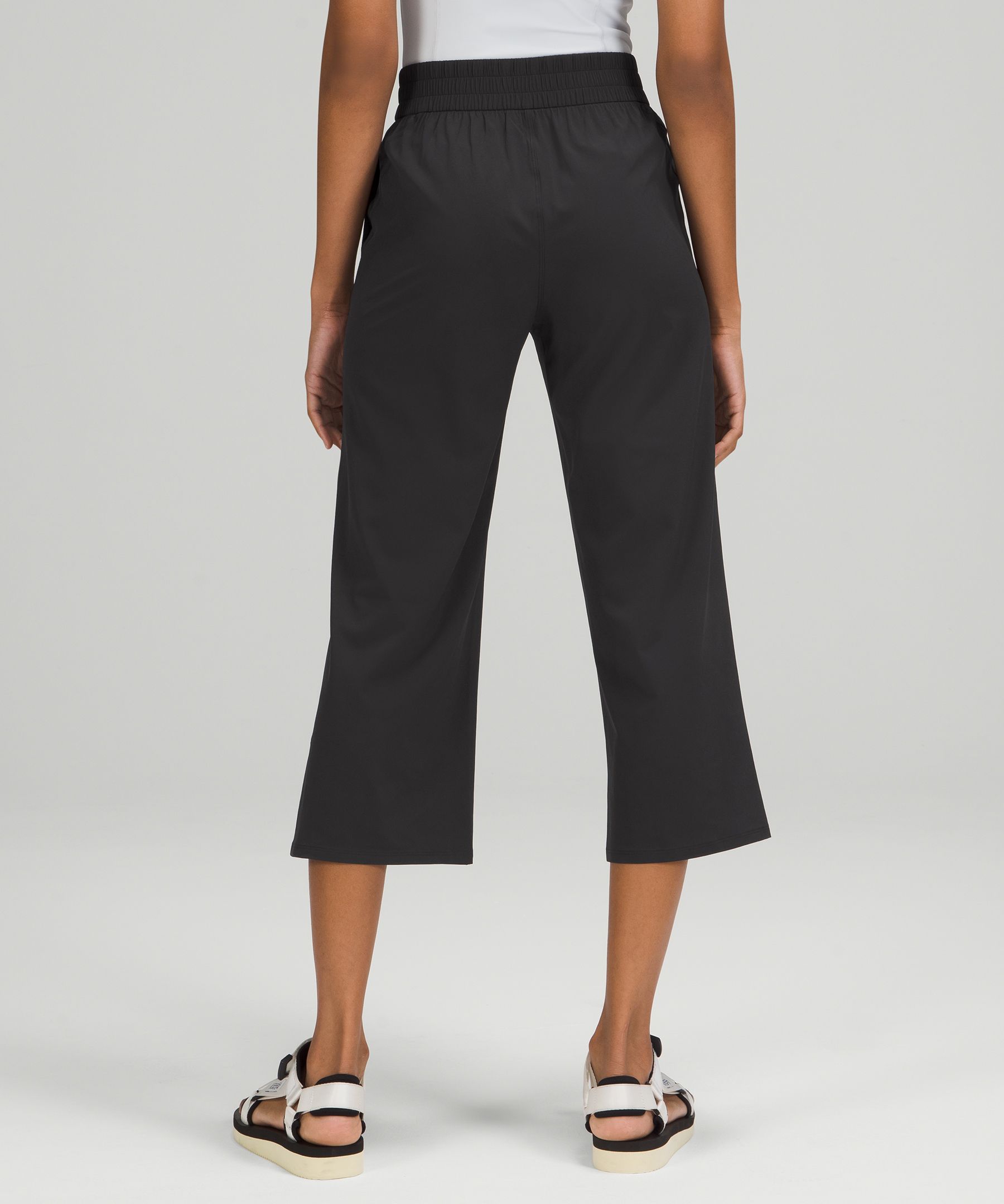 Lululemon Bukser Dame Svarte | 70943-ZFBQ