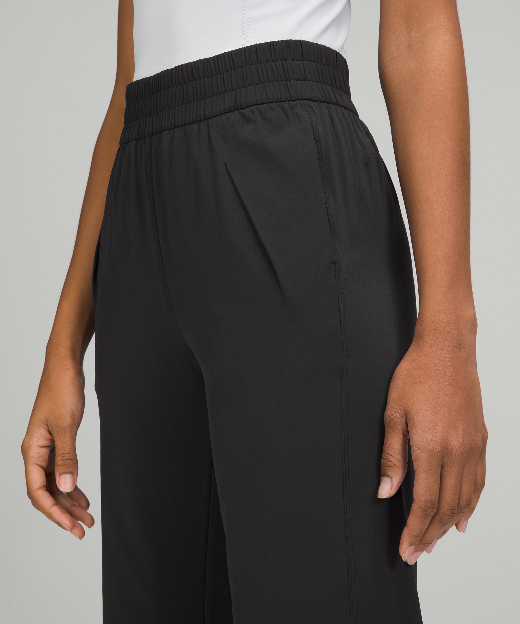 Lululemon Bukser Dame Svarte | 70943-ZFBQ