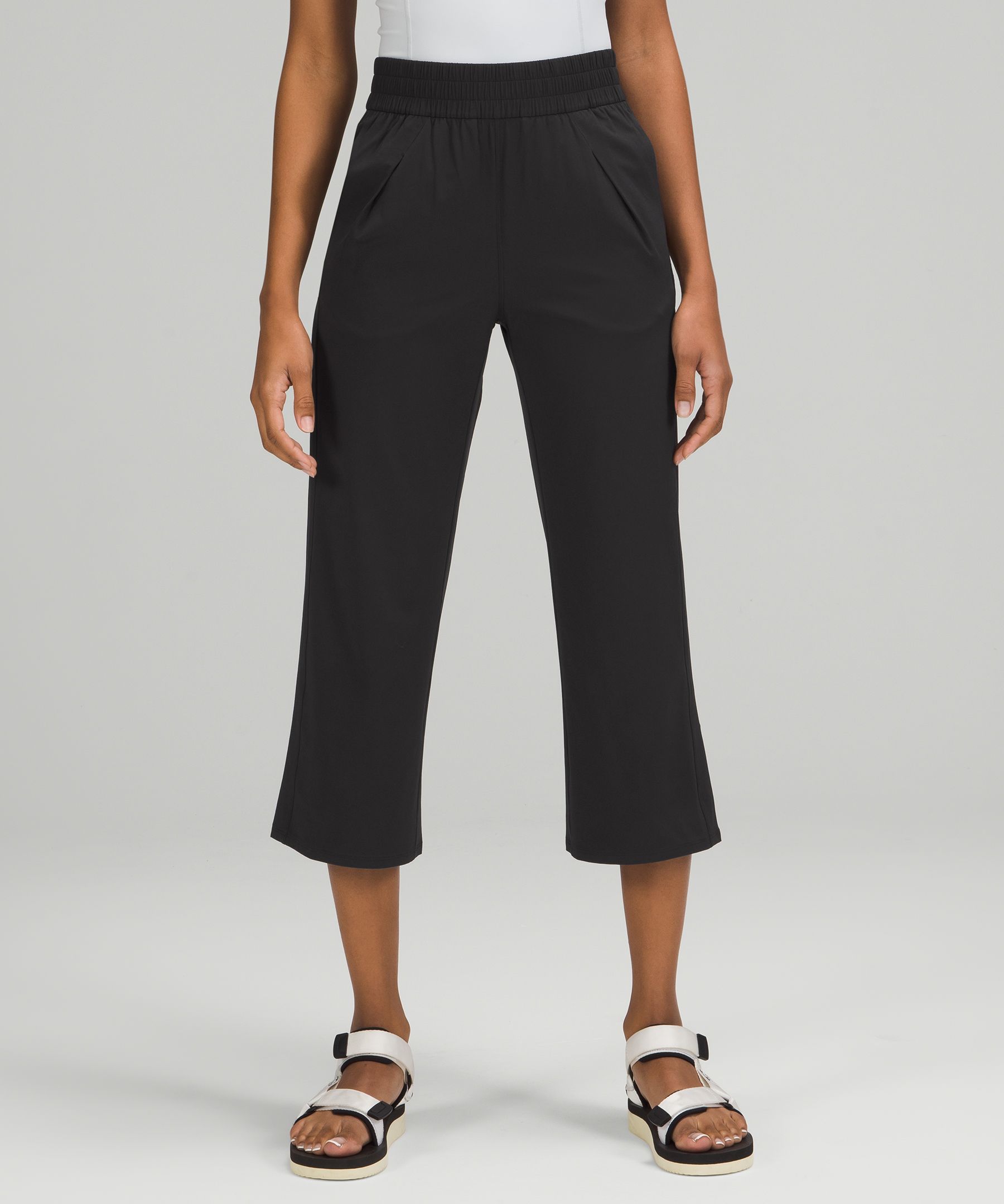 Lululemon Bukser Dame Svarte | 70943-ZFBQ