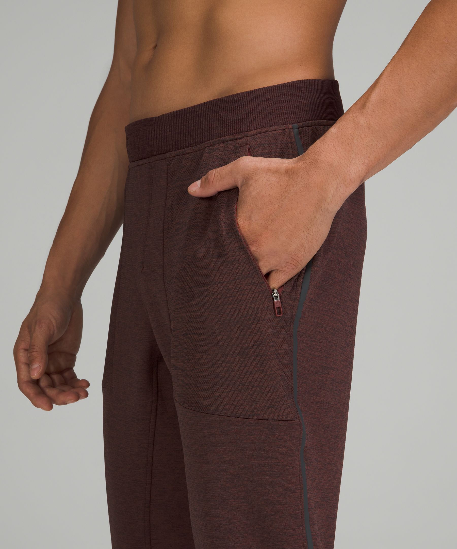 Lululemon Bukser Herre Burgunder | 80947-RMYC
