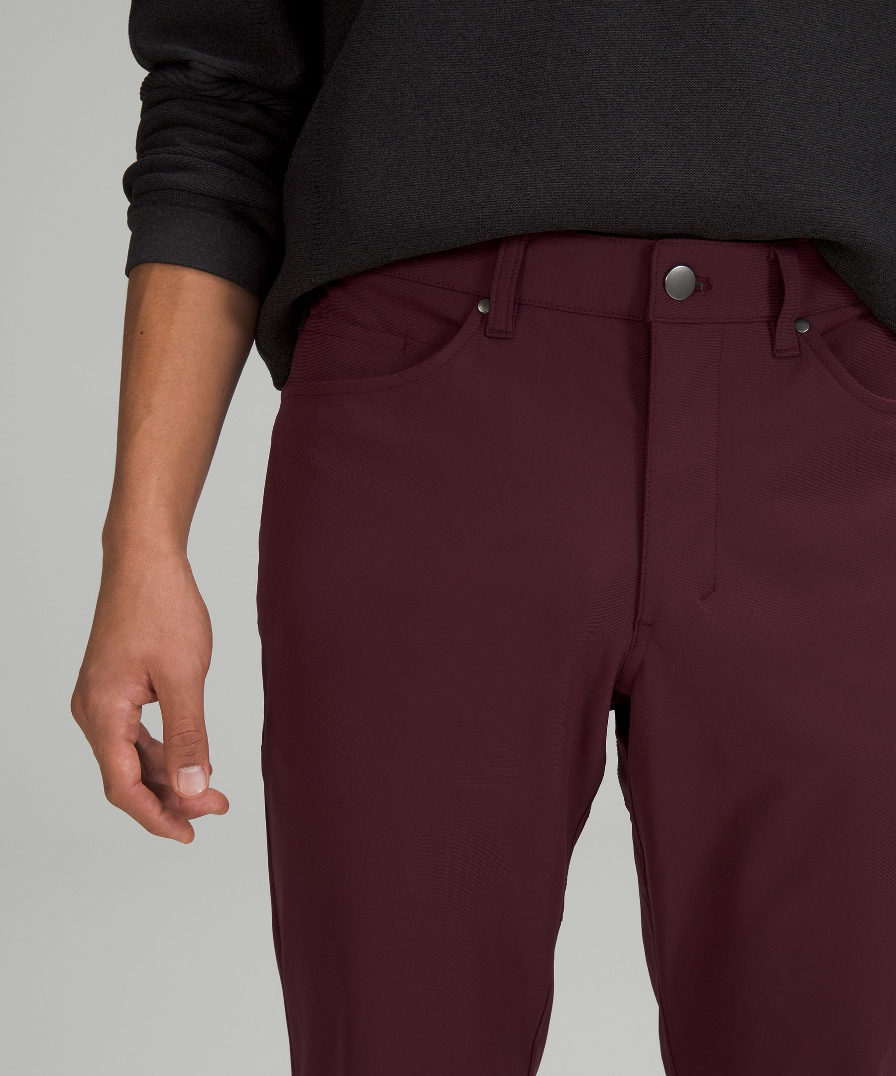 Lululemon Bukser Herre Burgunder | 96845-EDZA