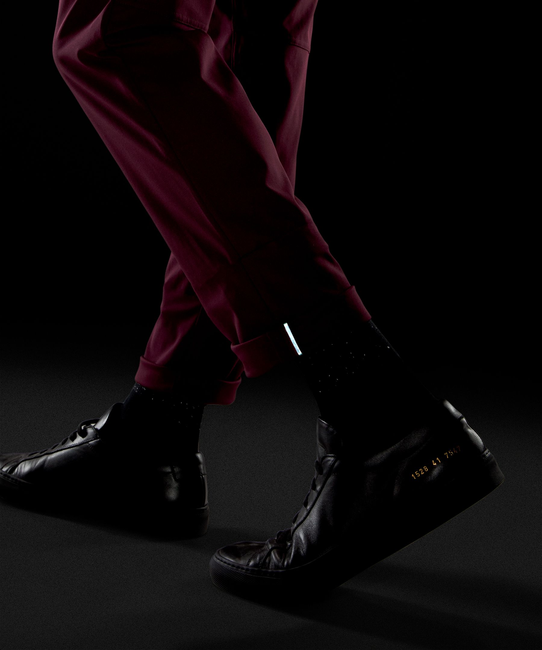 Lululemon Bukser Herre Burgunder | 96845-EDZA