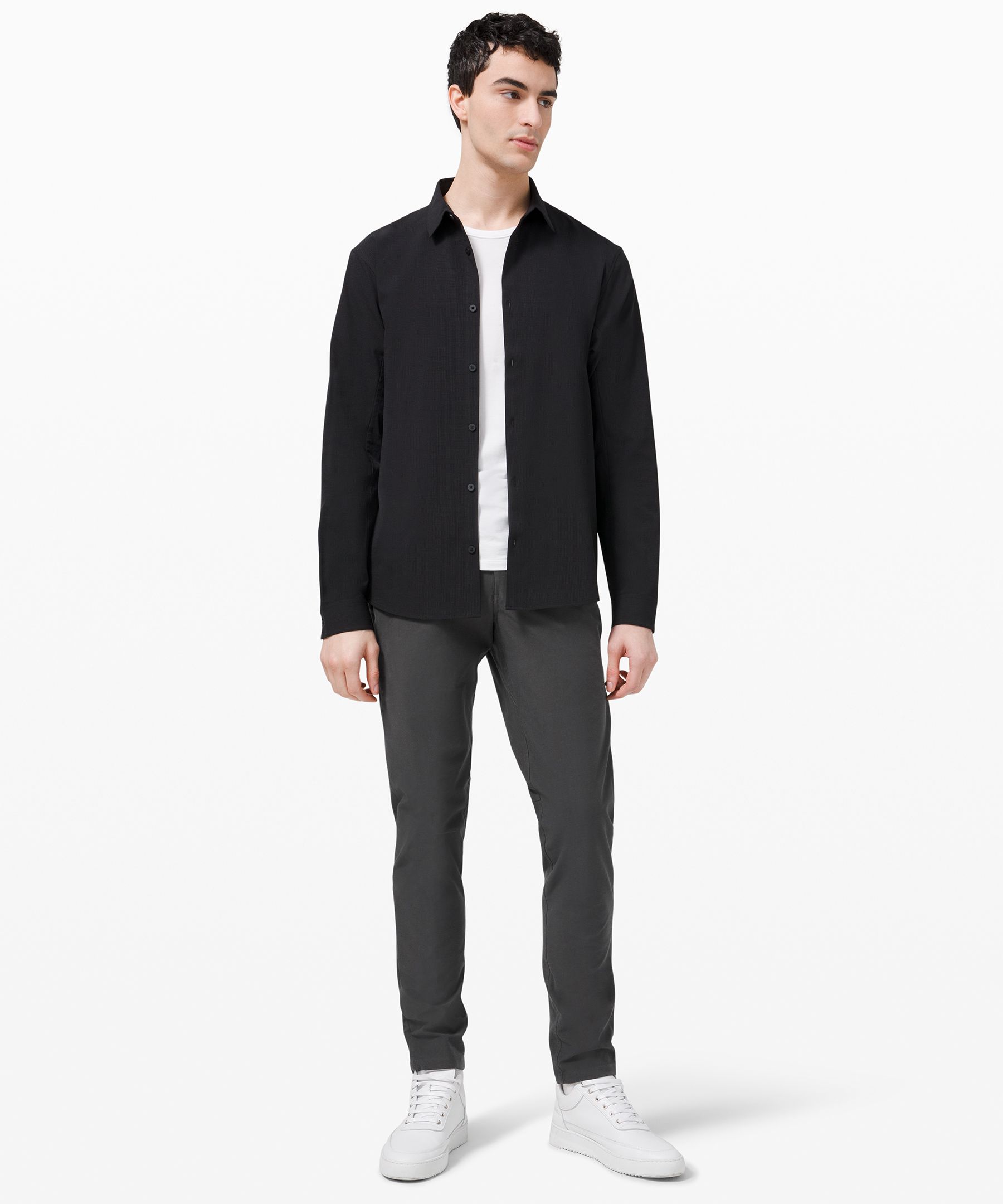 Lululemon Bukser Herre Dyp Grå | 79653-AXIM