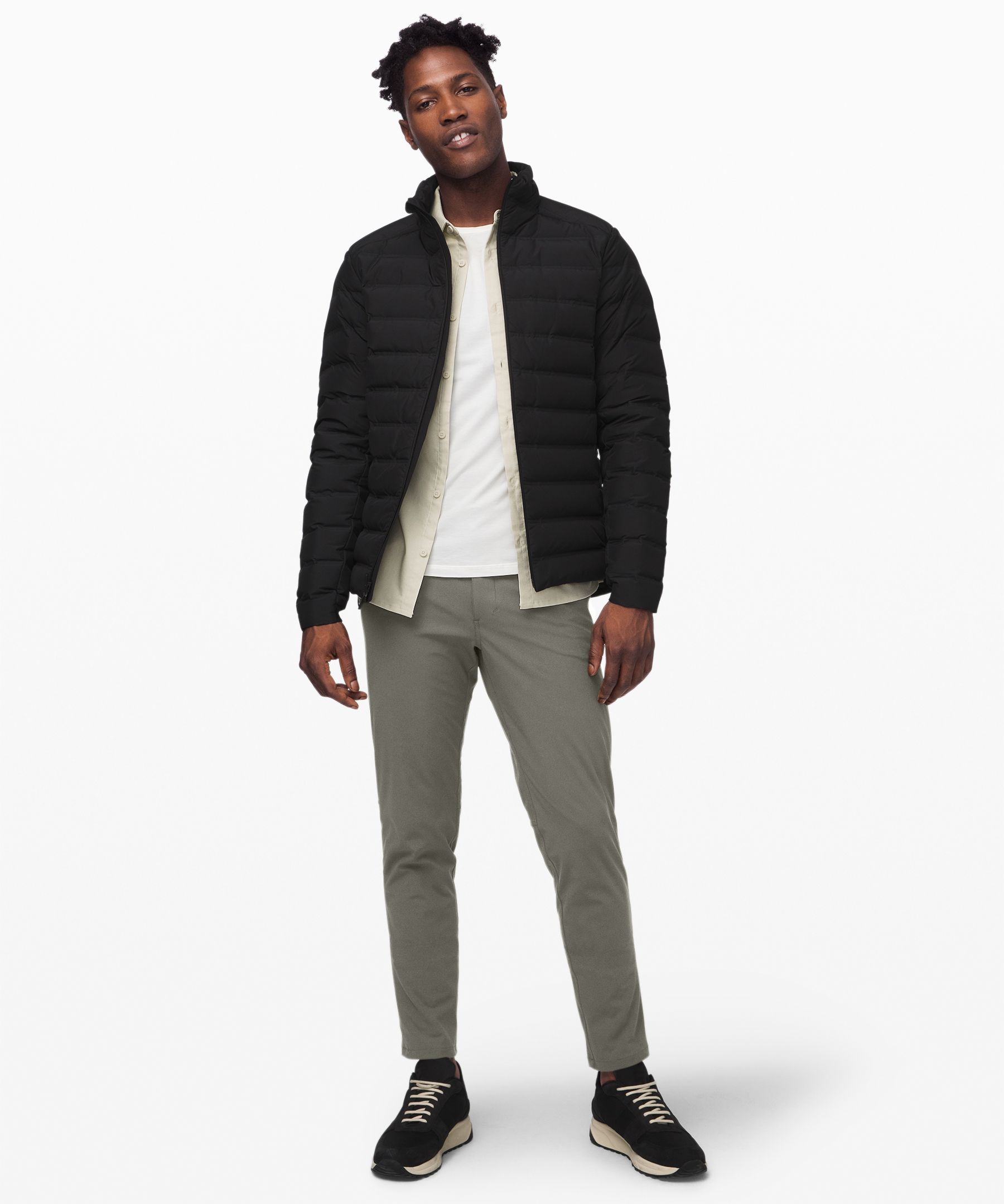 Lululemon Bukser Herre Grå Olivengrønne | 42931-KAER