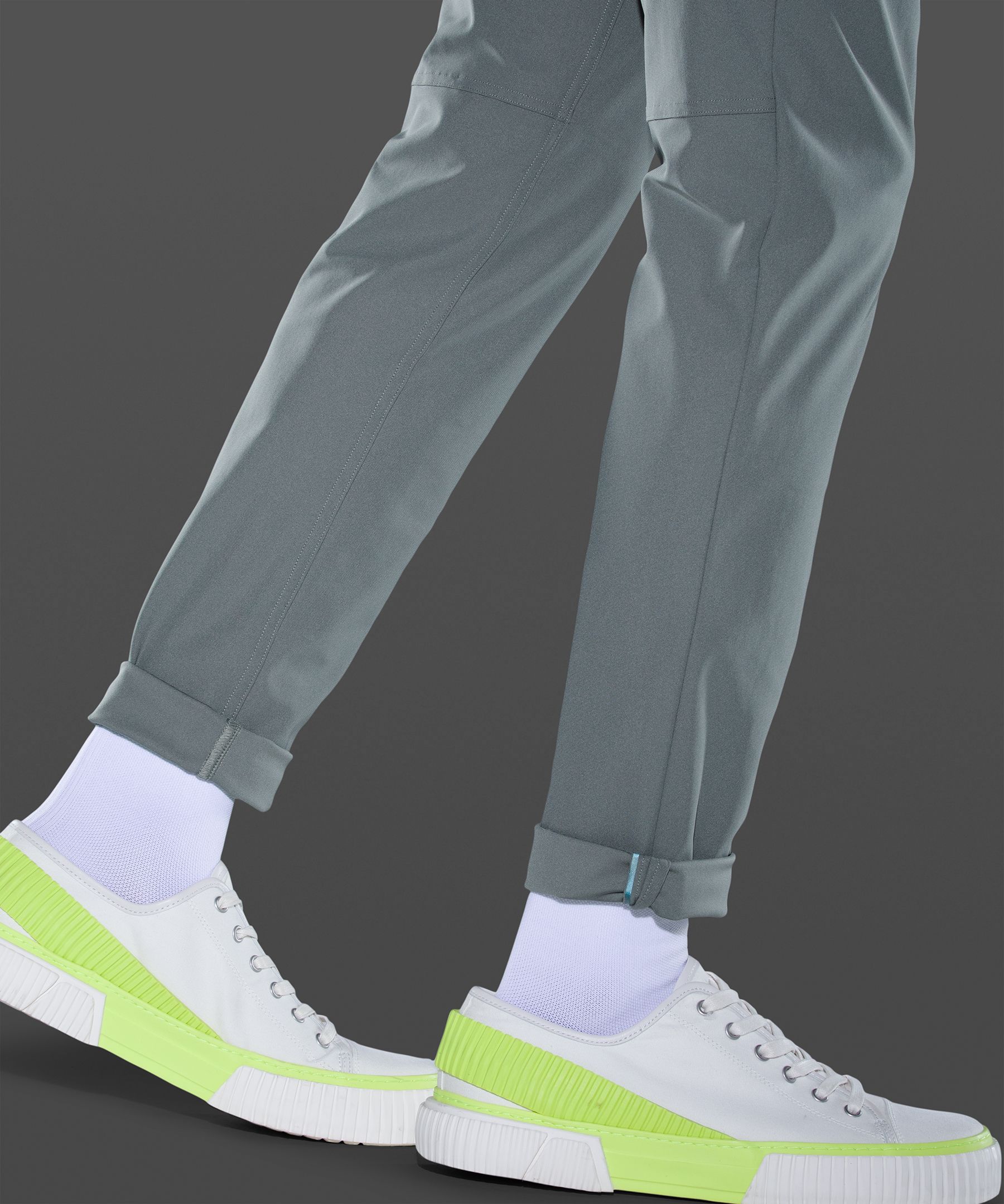 Lululemon Bukser Herre Grå Olivengrønne | 63789-HGQB