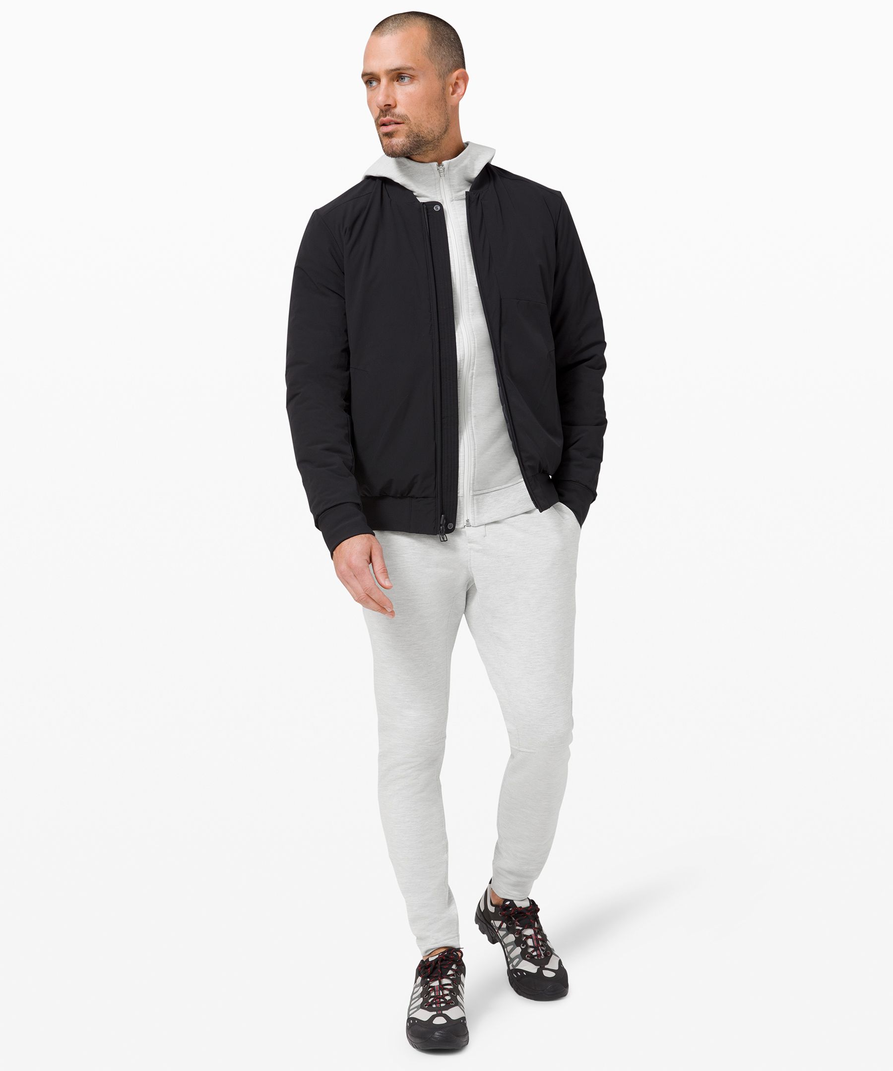 Lululemon Bukser Herre Lyse Grå | 84620-FDOE