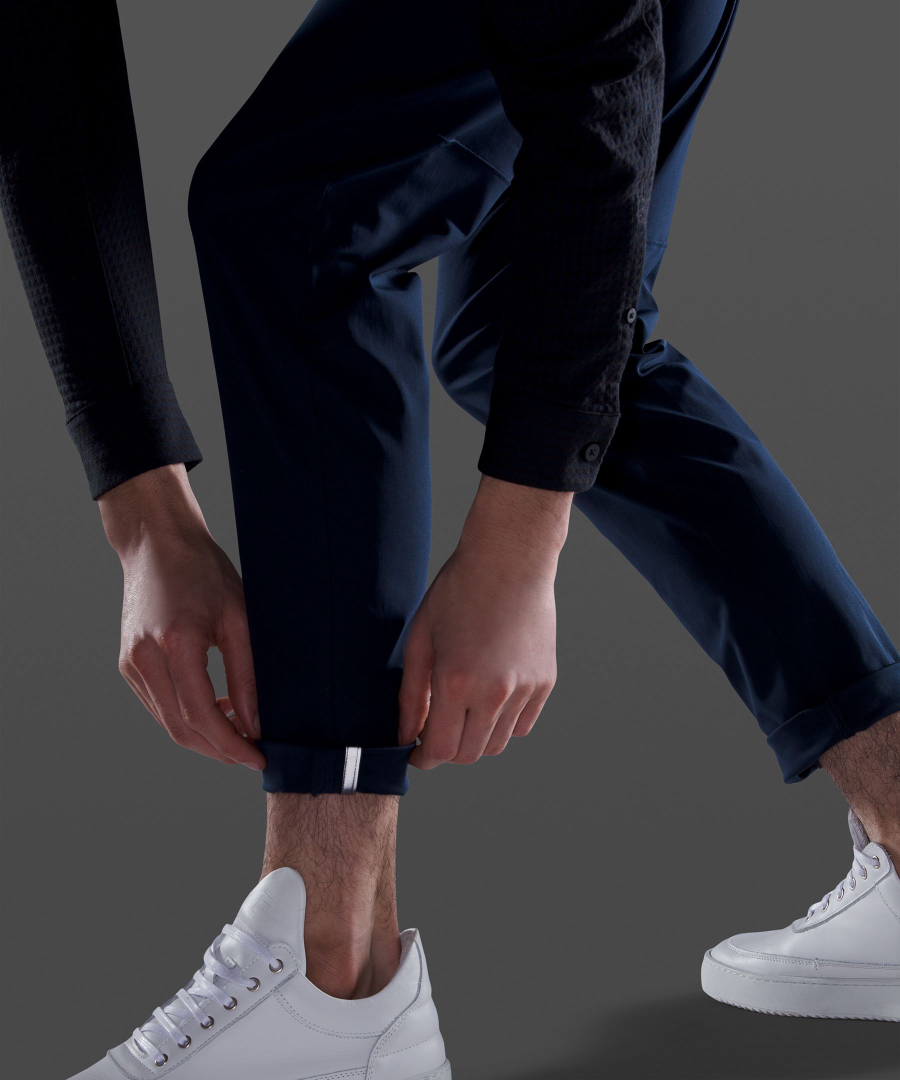 Lululemon Bukser Herre Marineblå | 97340-HPJX