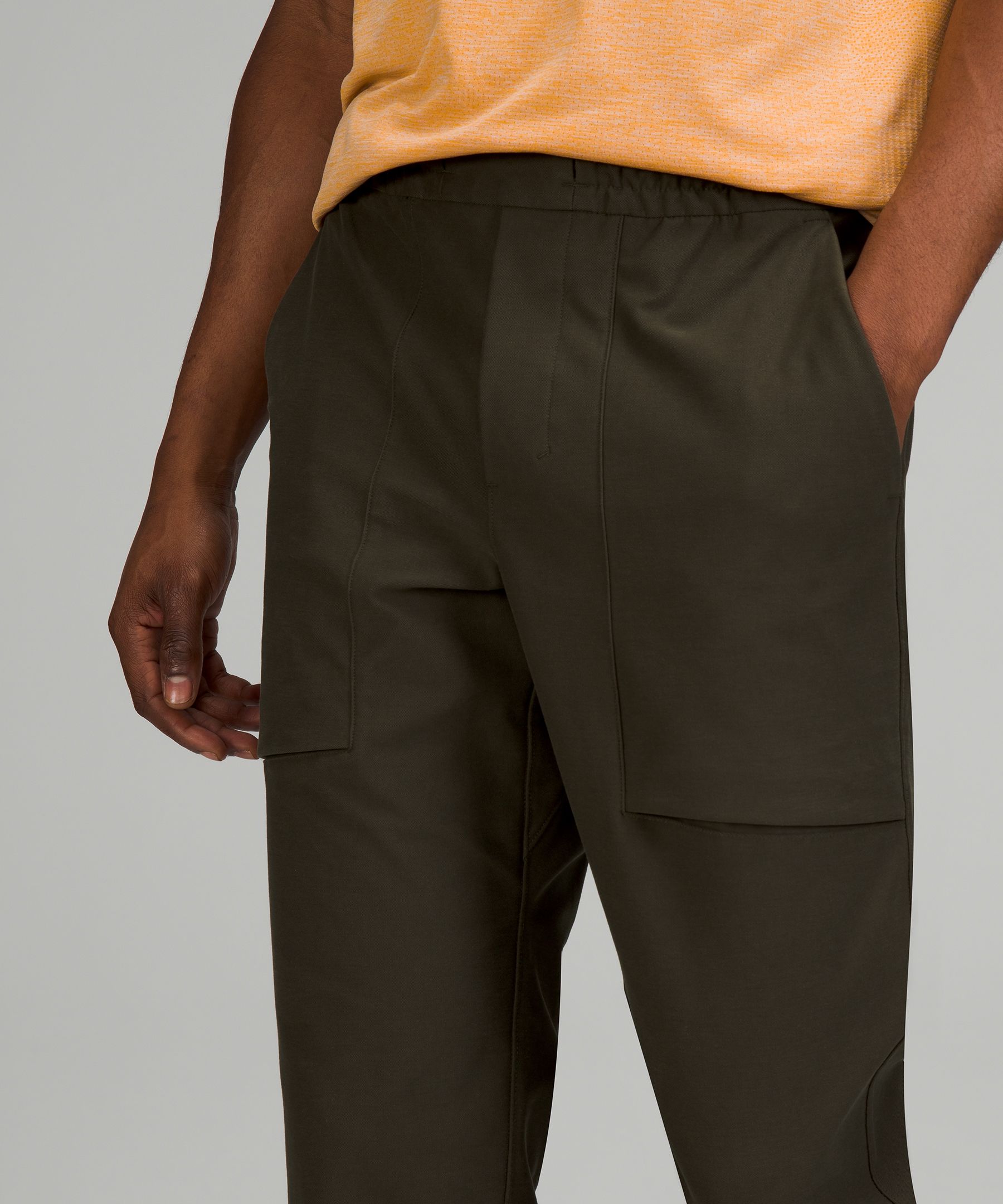 Lululemon Bukser Herre Mørke Olivengrønne | 14593-SAKJ