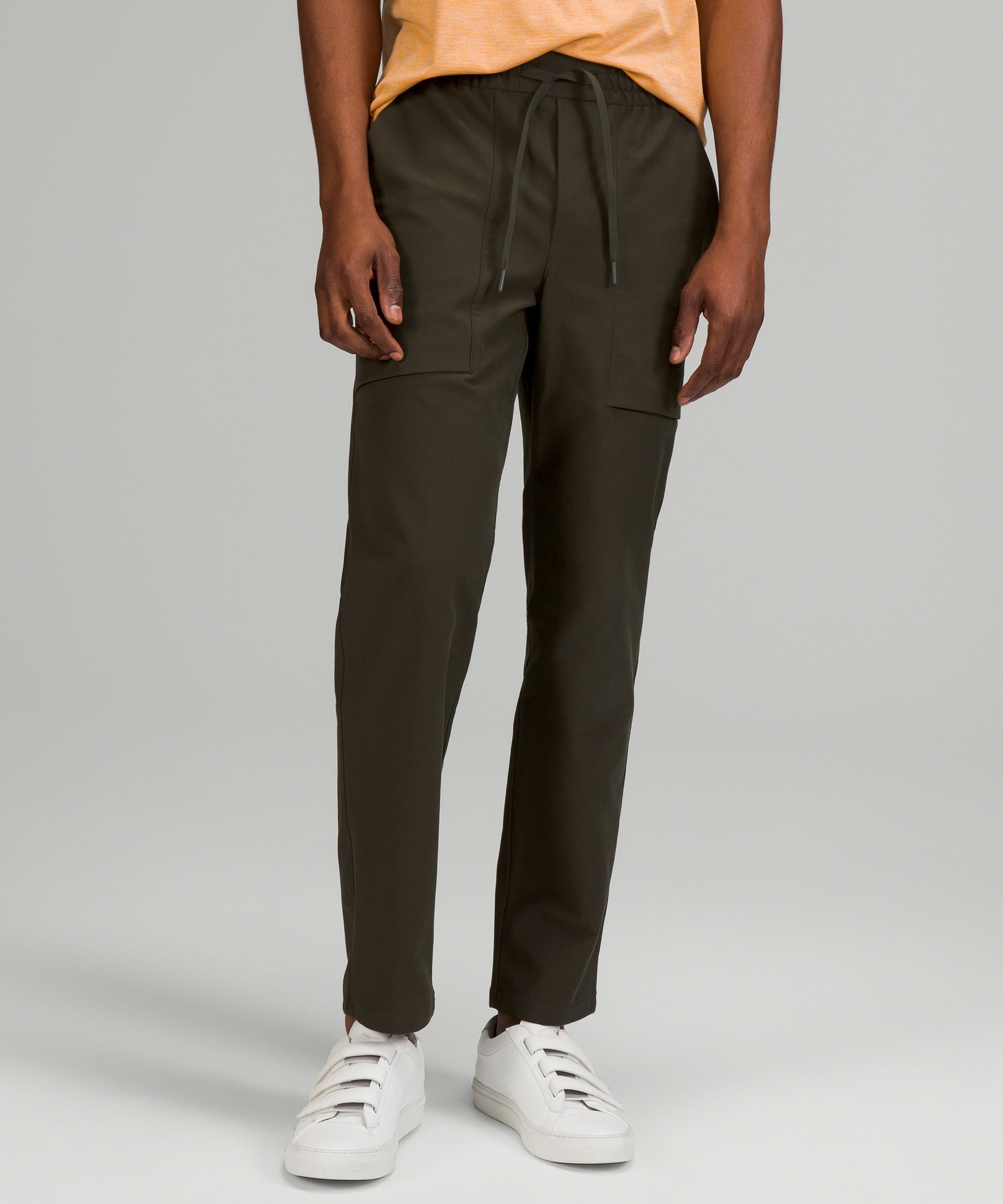 Lululemon Bukser Herre Mørke Olivengrønne | 14593-SAKJ