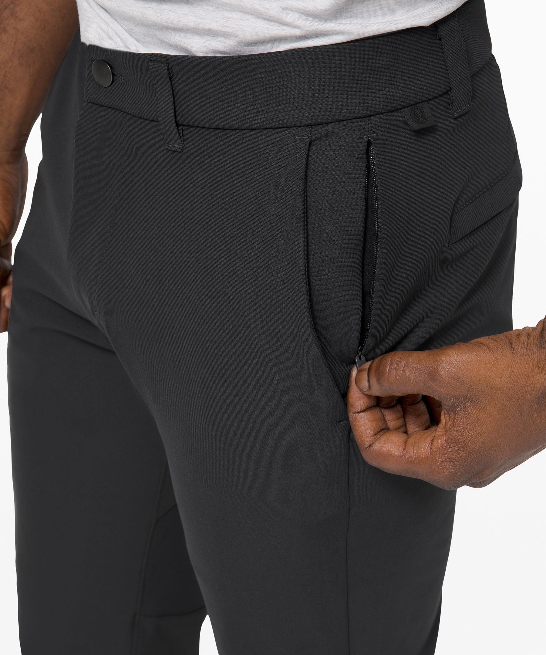 Lululemon Bukser Herre Obsidian | 71960-REAM