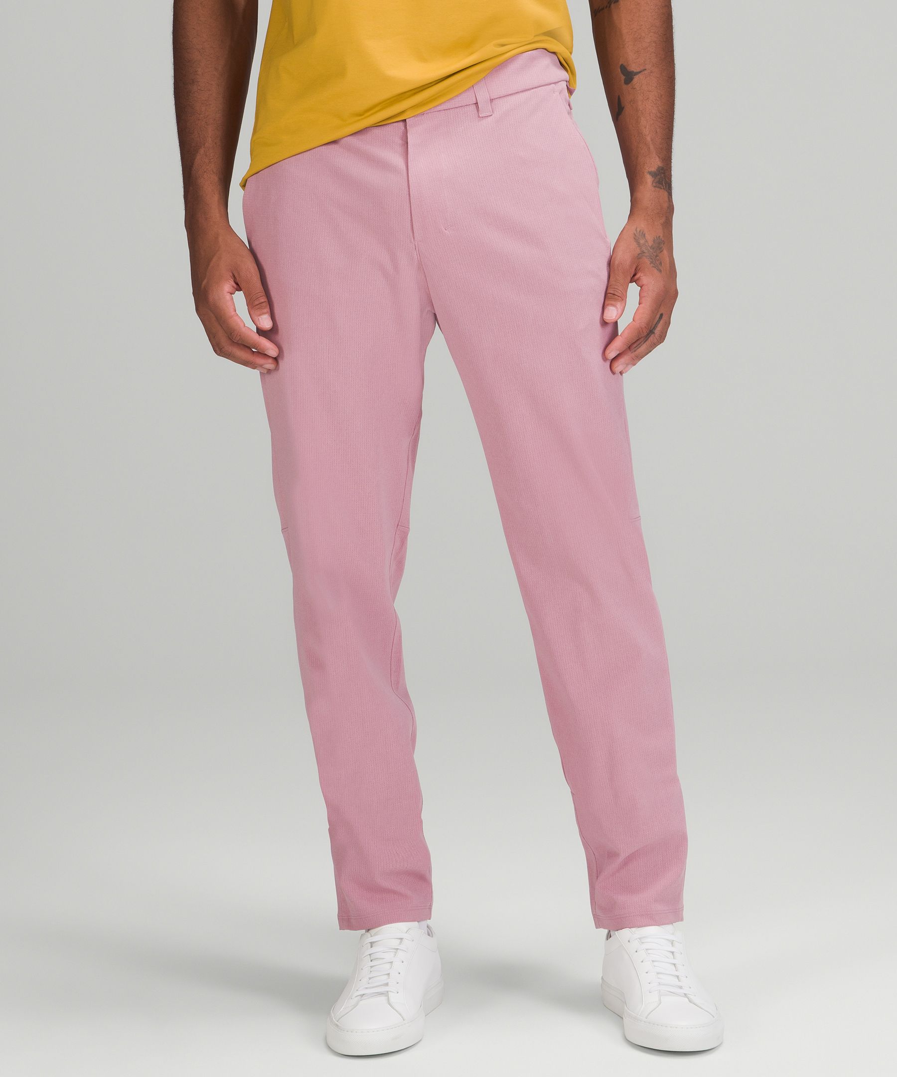 Lululemon Bukser Herre Rosa | 26978-ULRD