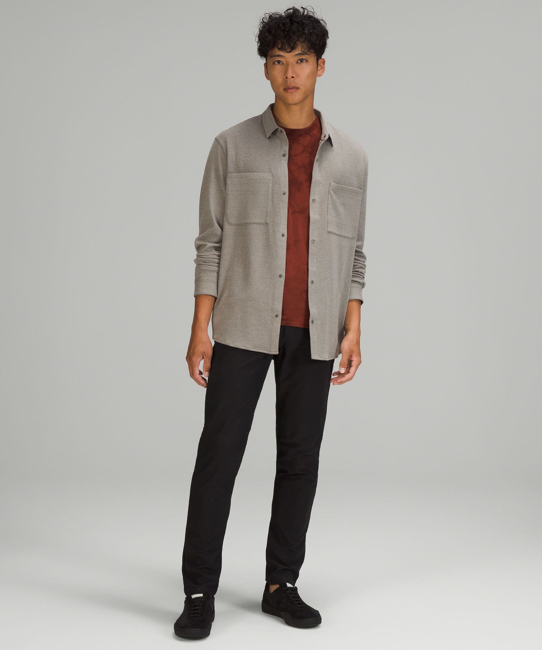 Lululemon Bukser Herre Svarte | 56817-YFBP