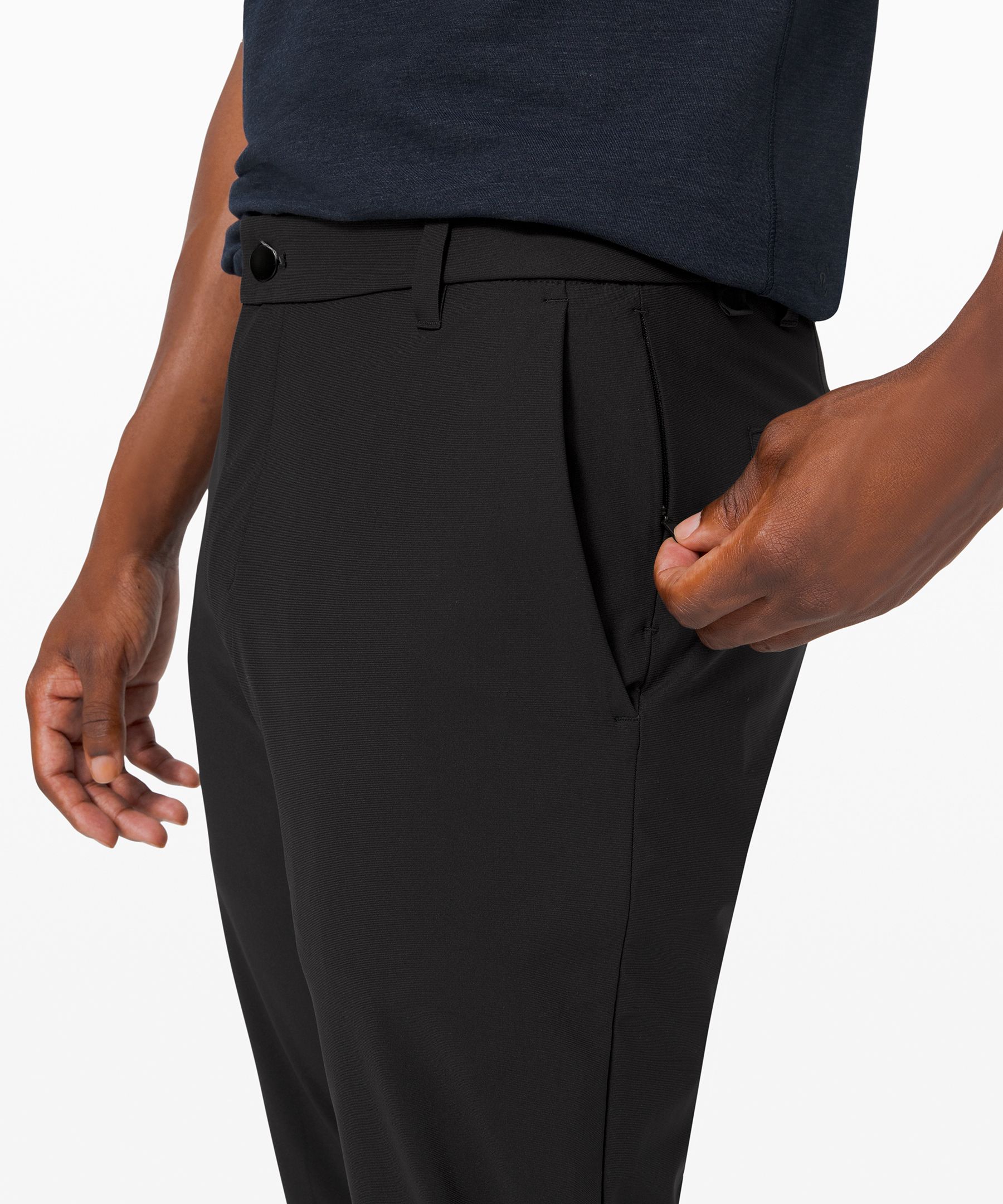 Lululemon Bukser Herre Svarte | 85023-MDHT