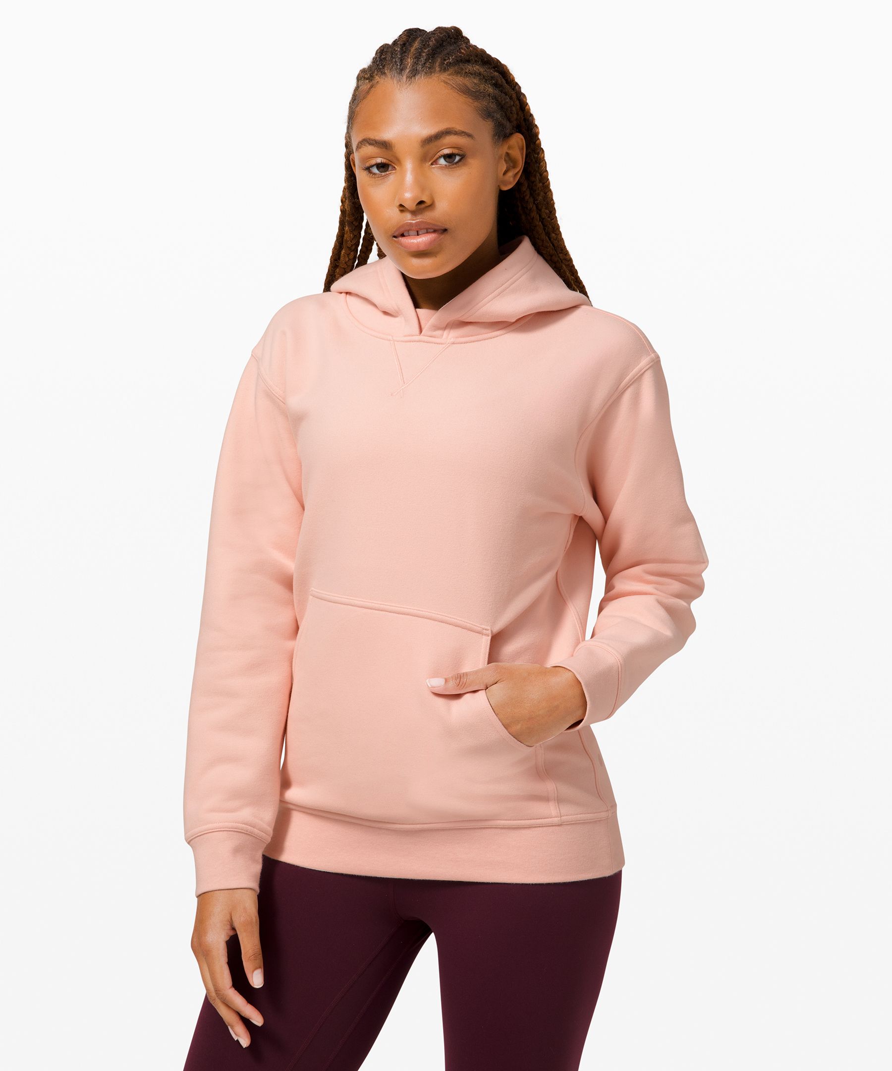 Lululemon Hettegensere Dame Rosa Hvite | 64315-UXFD