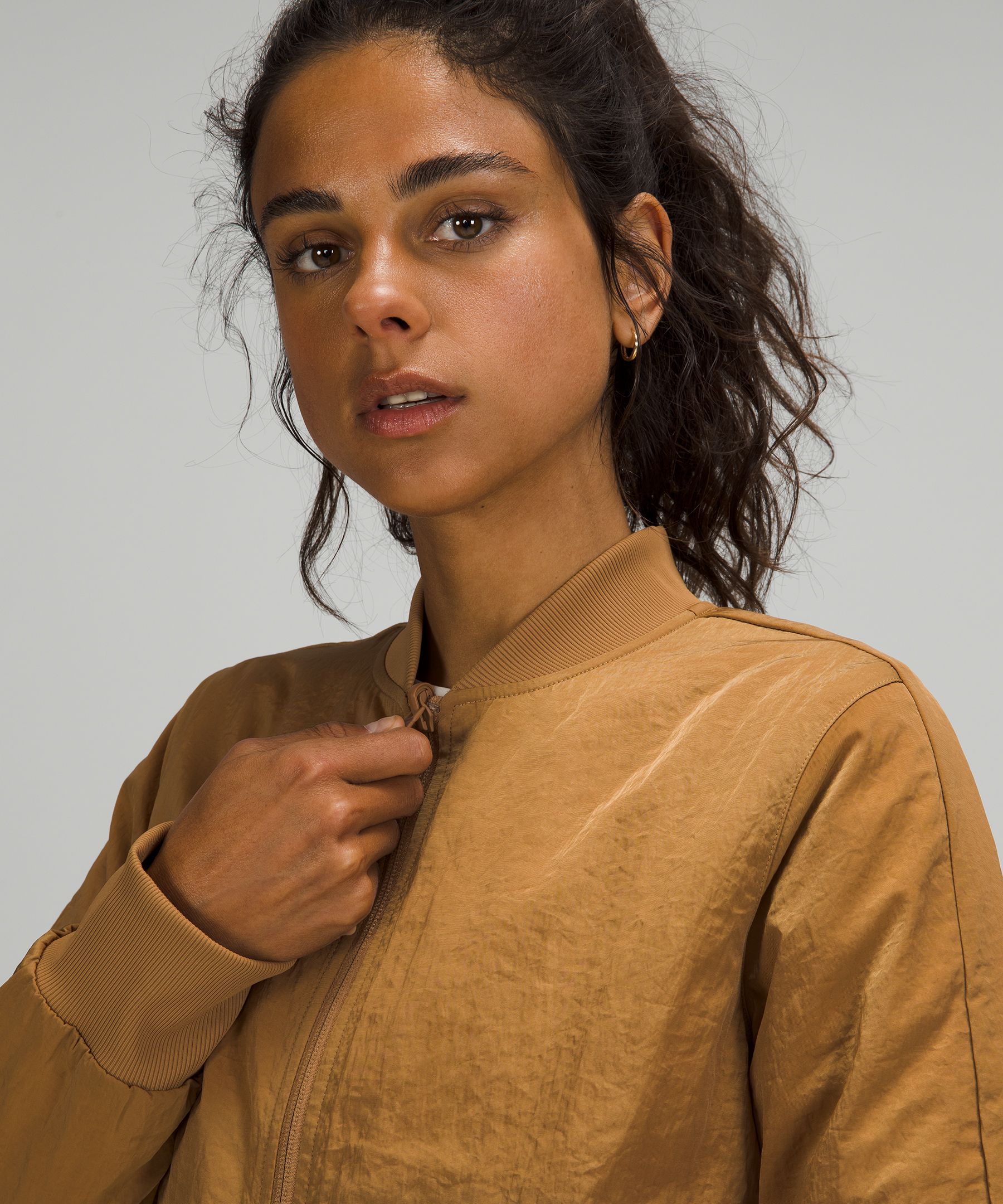 Lululemon Jakke Dame Beige | 07412-GCSQ