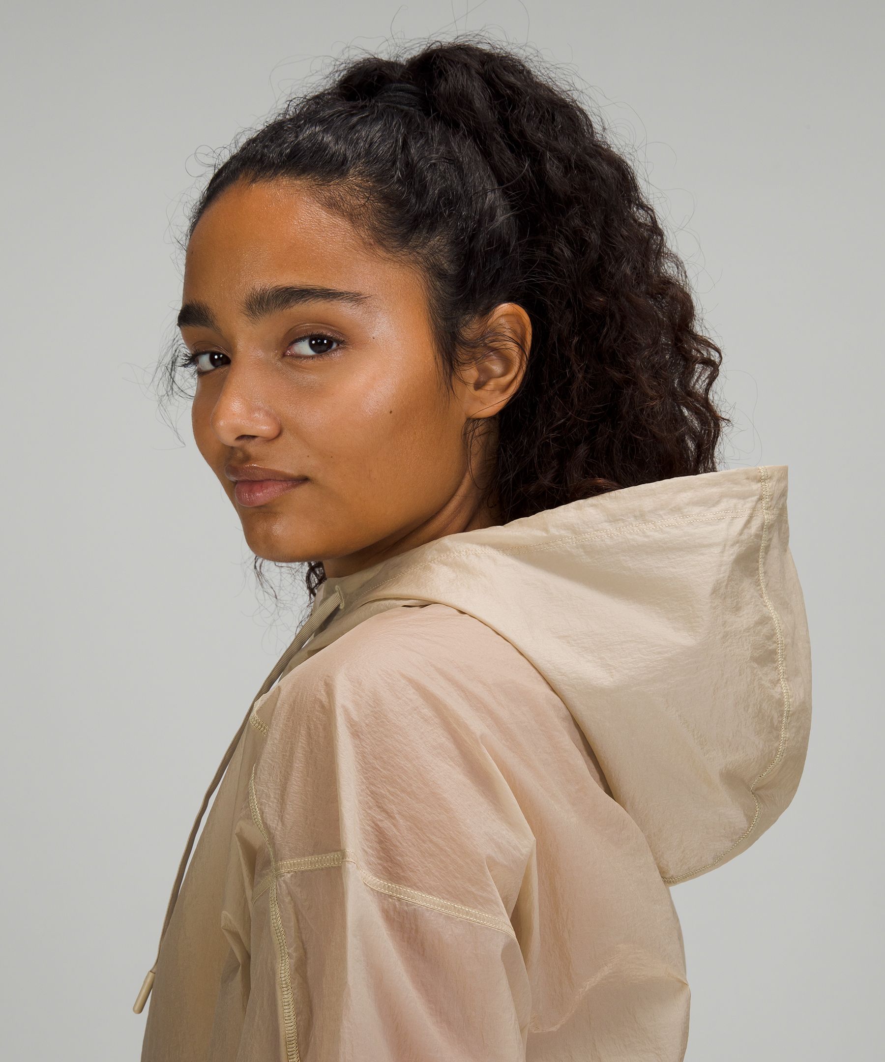 Lululemon Jakke Dame Beige | 18073-VWUL