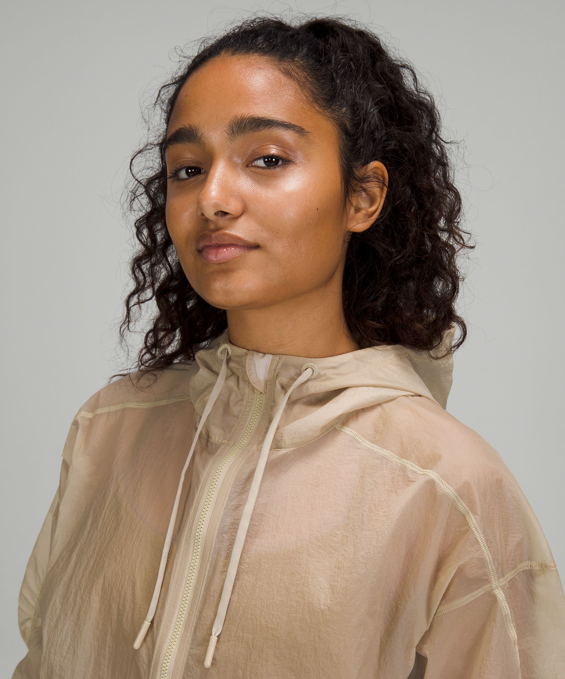 Lululemon Jakke Dame Beige | 18073-VWUL