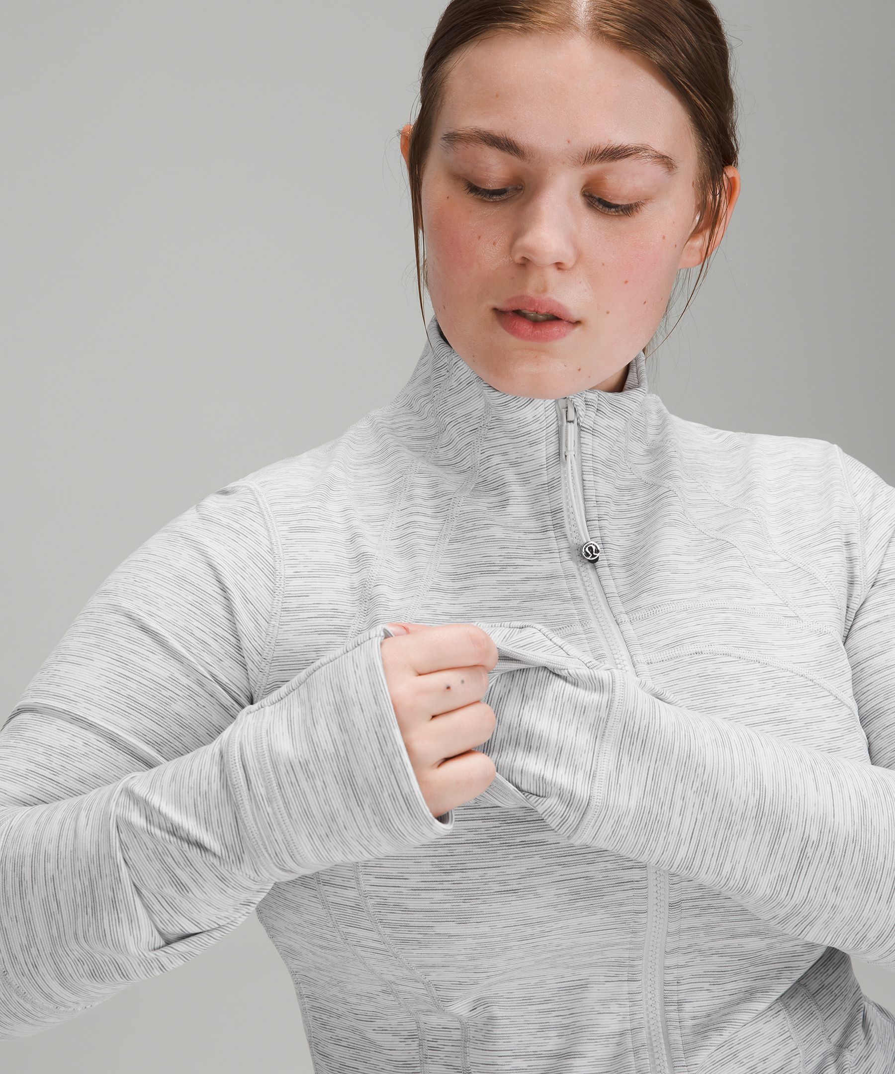 Lululemon Jakke Dame Grå | 10874-XLUN