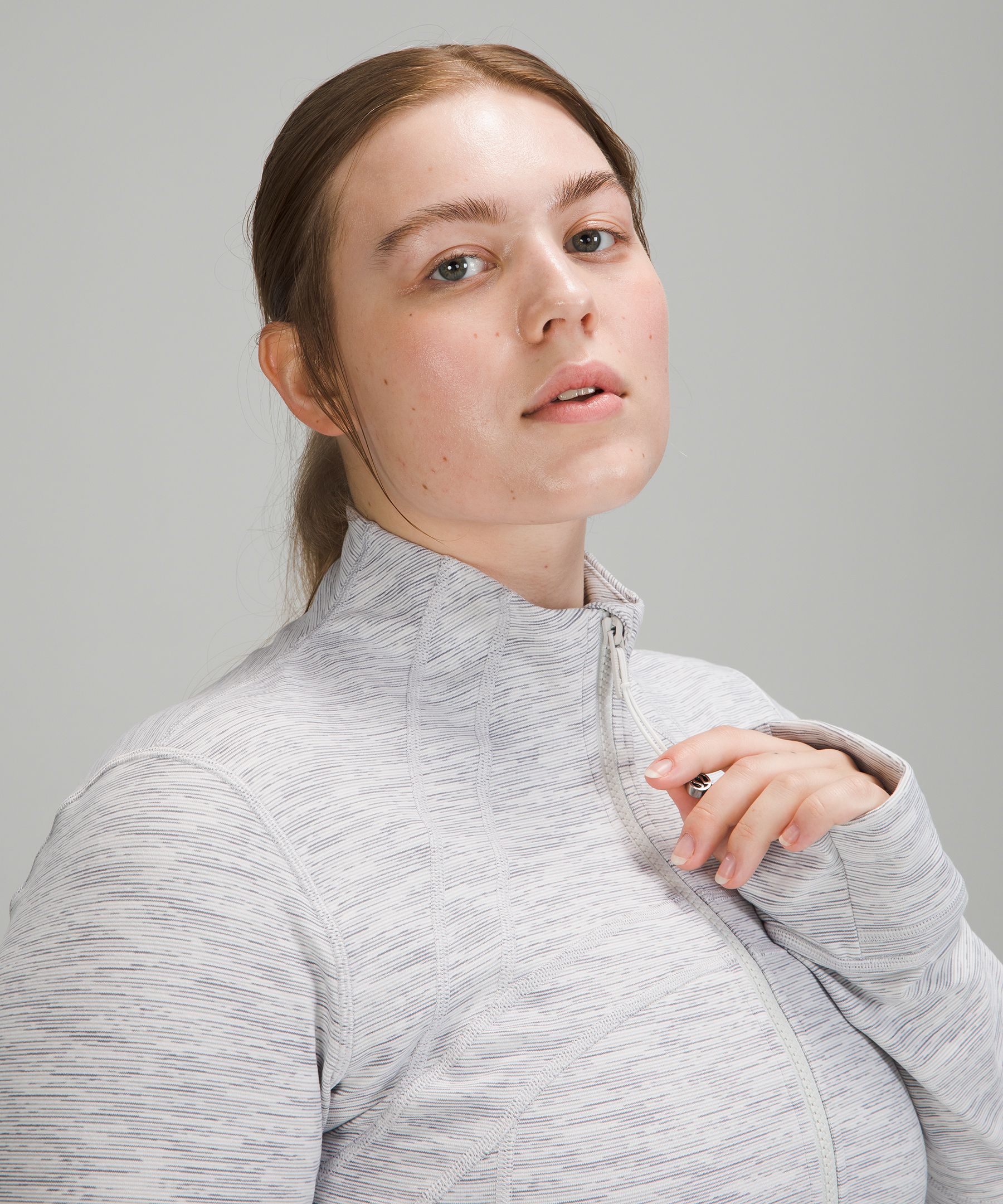 Lululemon Jakke Dame Grå | 10874-XLUN