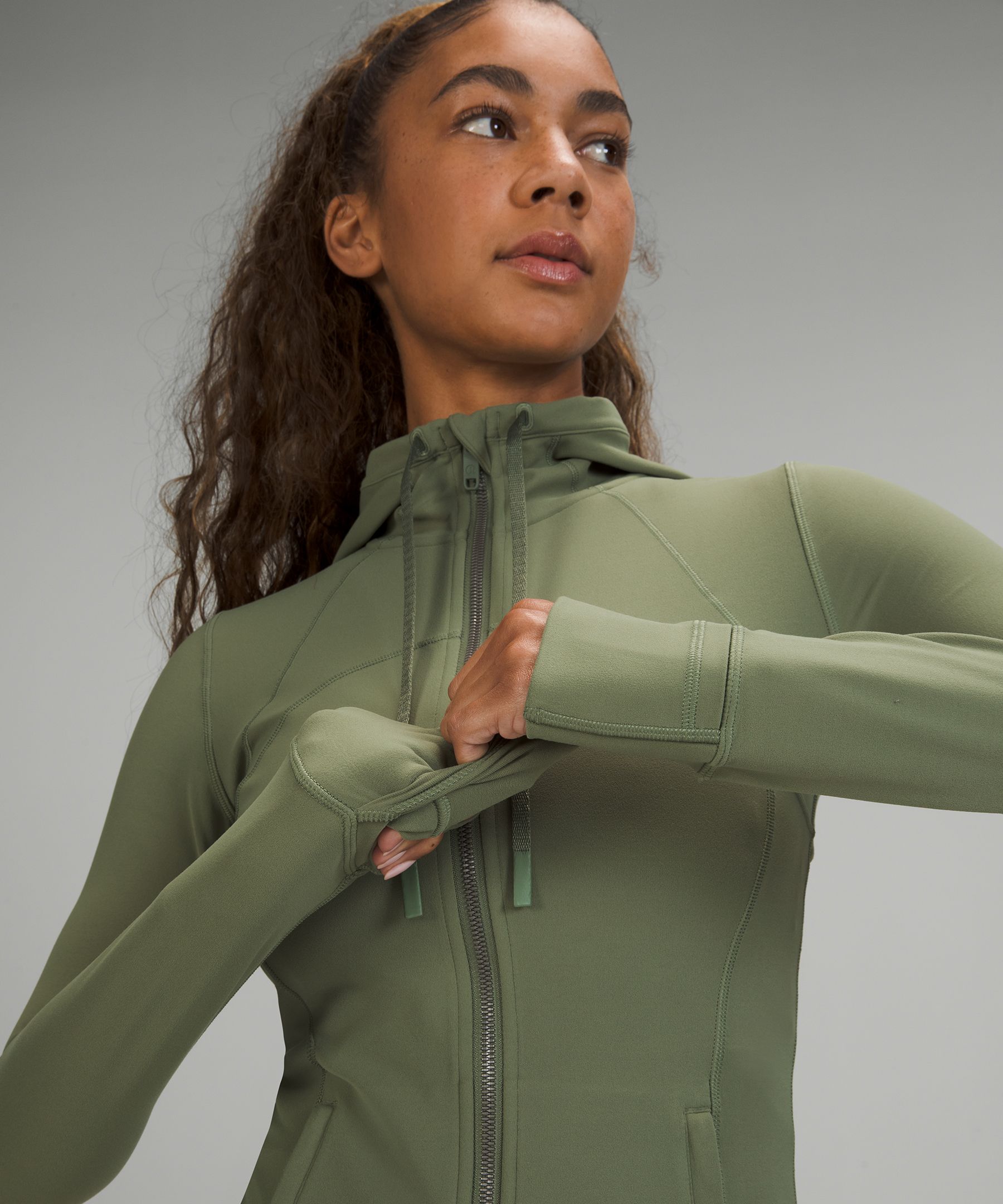 Lululemon Jakke Dame Grønn | 28690-JOUQ