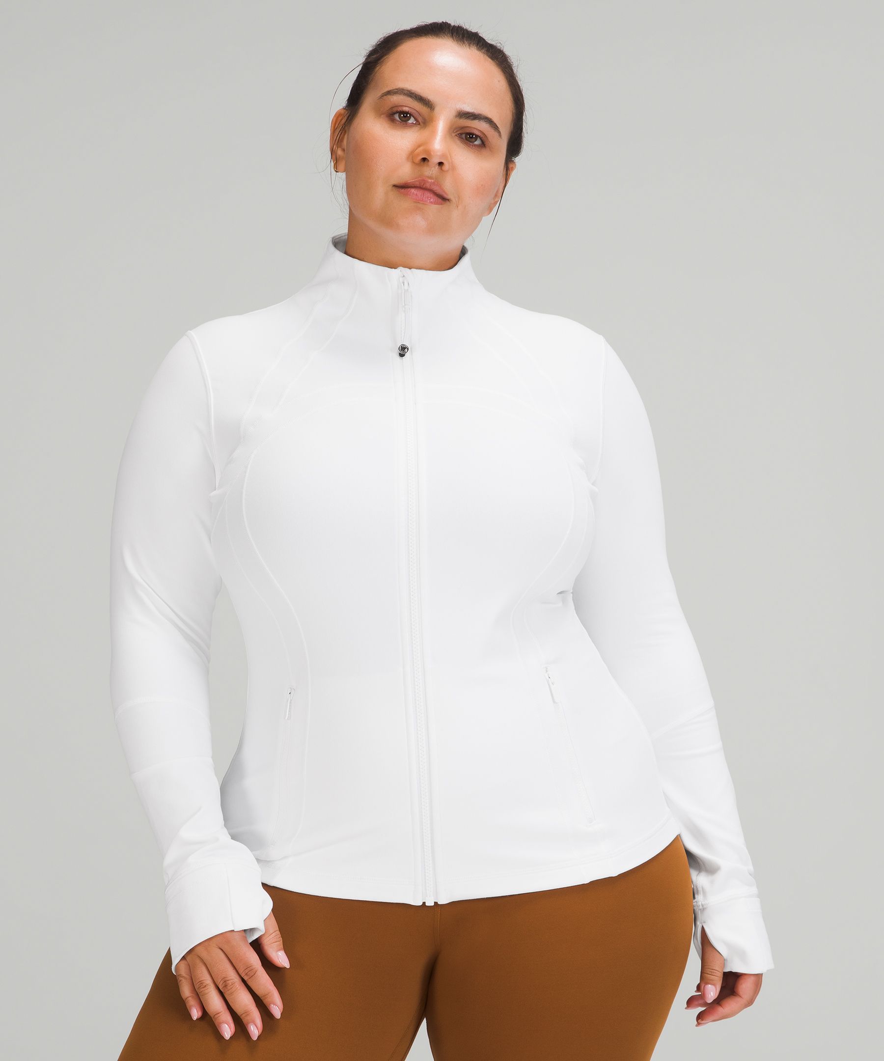Lululemon Jakke Dame Hvite | 78594-PTFB