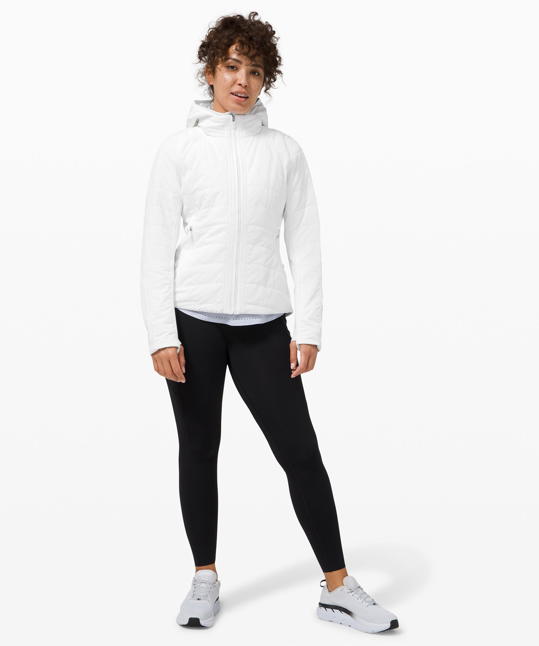 Lululemon Jakke Dame Hvite | 83467-BFJC