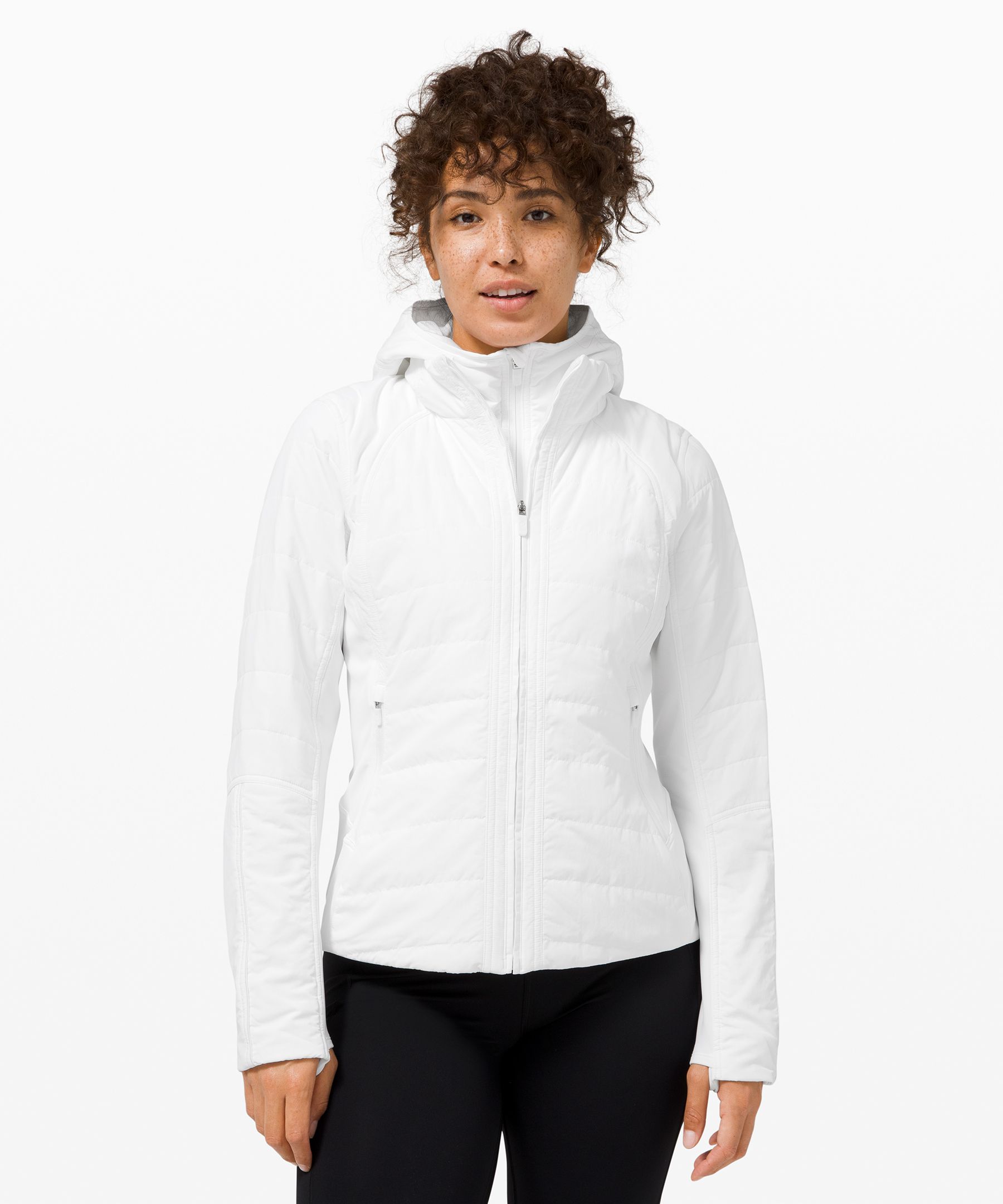 Lululemon Jakke Dame Hvite | 83467-BFJC