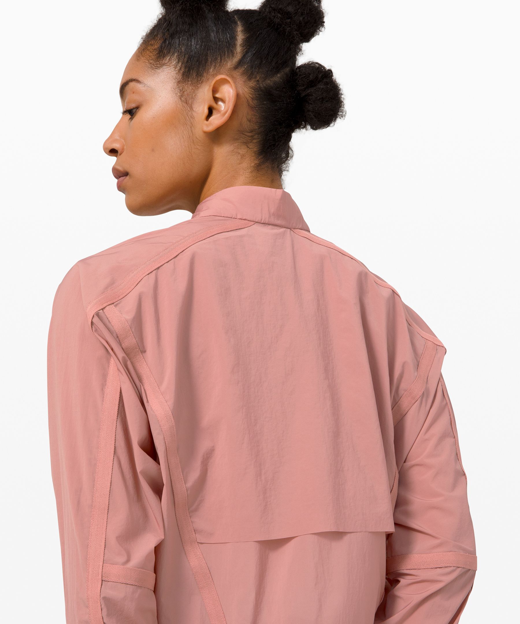 Lululemon Jakke Dame Rosa | 06571-GBDU